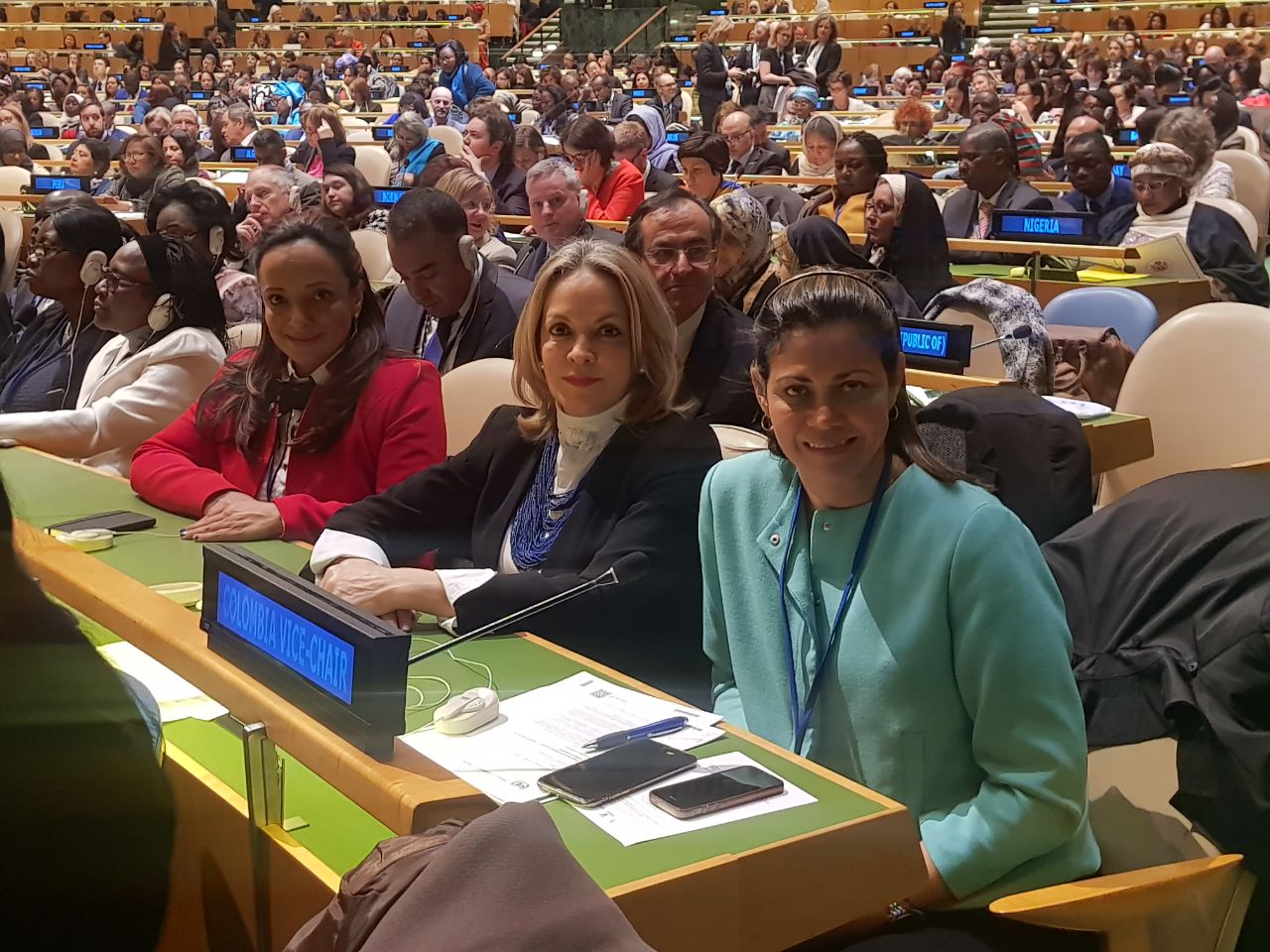 Destacada participación de Colombia en la sesión 62 de la Comisión de la Condición Jurídica y Social de la Mujer