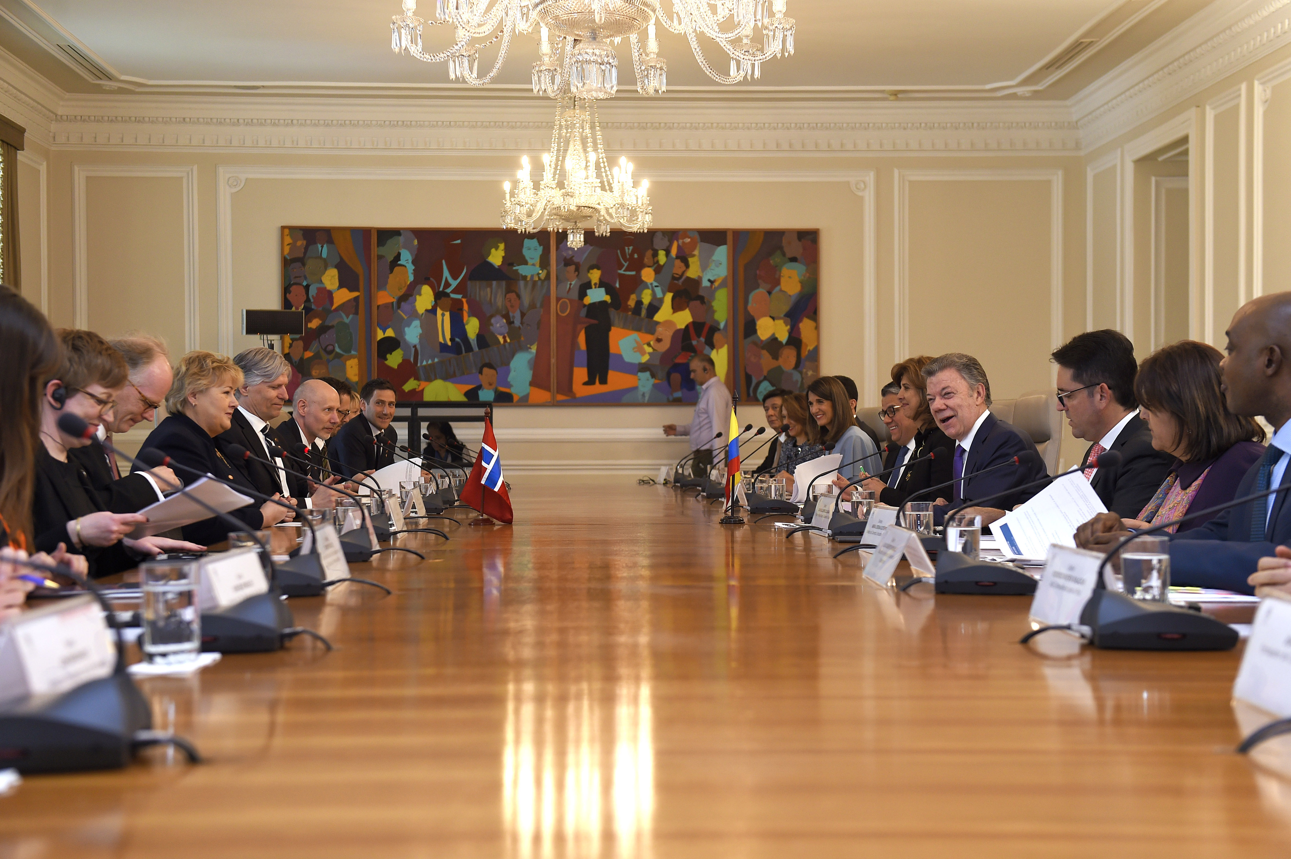 “Nos sentimos muy orgullosos del trabajo que ha hecho Colombia en el logro de la paz”: Elsa Solberg, Primera Ministra de Noruega