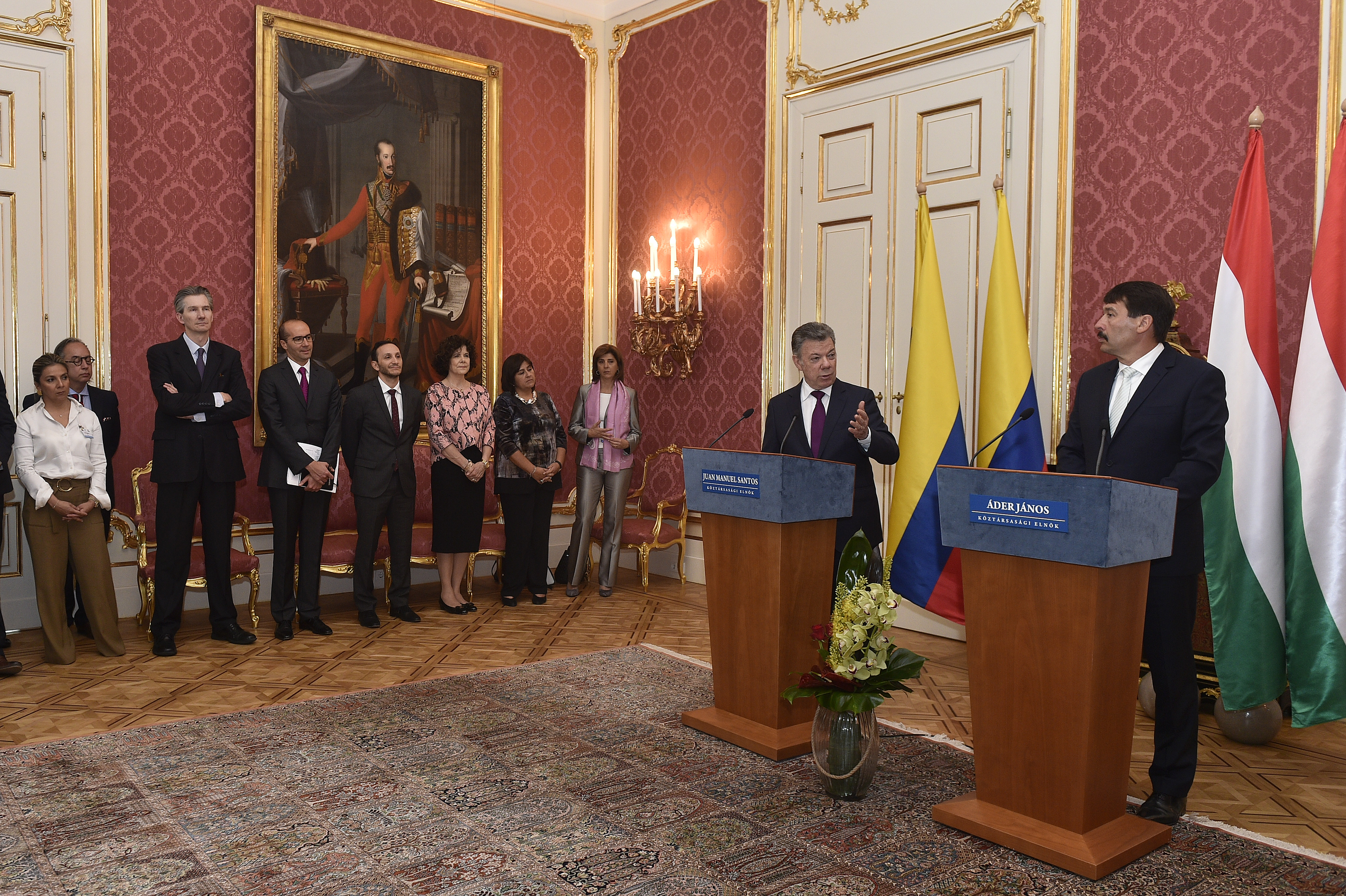 En reunión del Presidente Santos con su homólogo húngaro, János Áder, los mandatarios manifestaron su interés en potenciar la cooperación bilateral en áreas vitales para la etapa del posconflicto: agricultura y ambiente