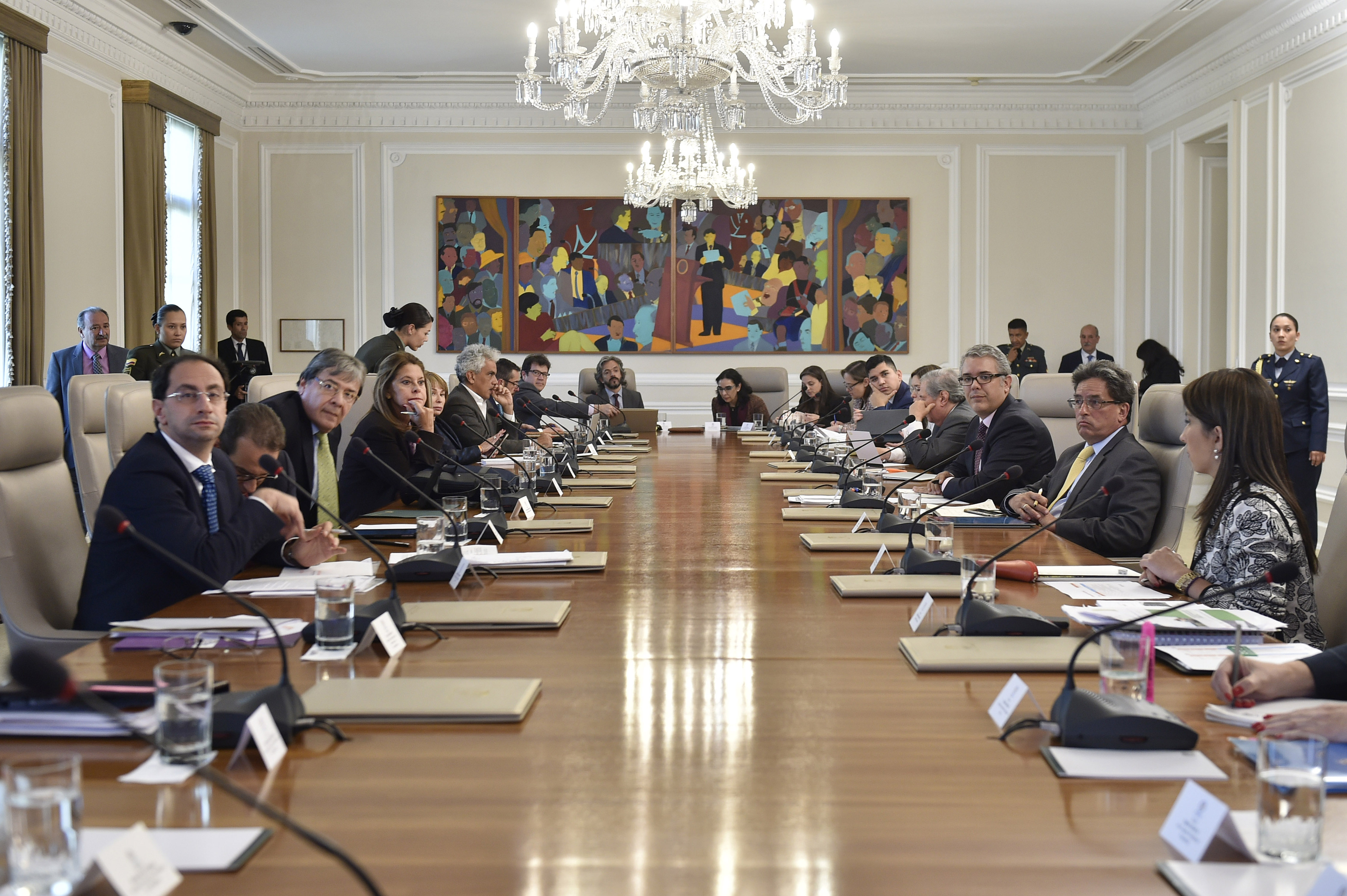 Canciller Carlos Holmes Trujillo participó en el Consejo de Ministros que lideró el Presidente Iván Duque
