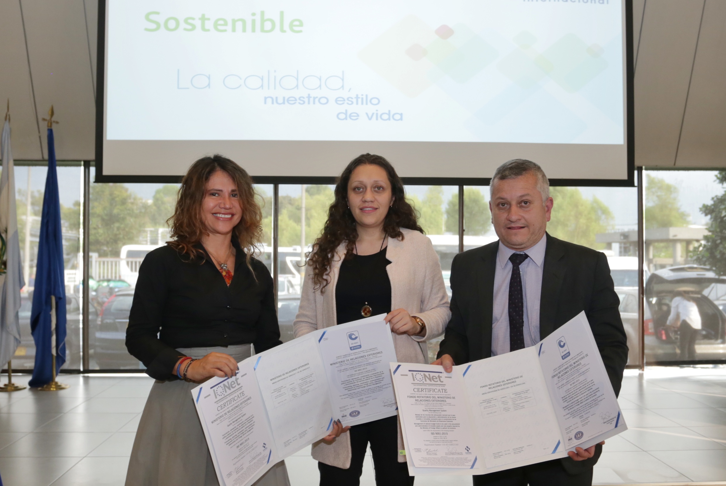 El Ministerio de Relaciones Exteriores y su Fondo Rotatorio demuestran, una vez más, un trabajo articulado, sólido y alineado con los estándares de calidad al certificarse con la Norma ISO 9001:2015