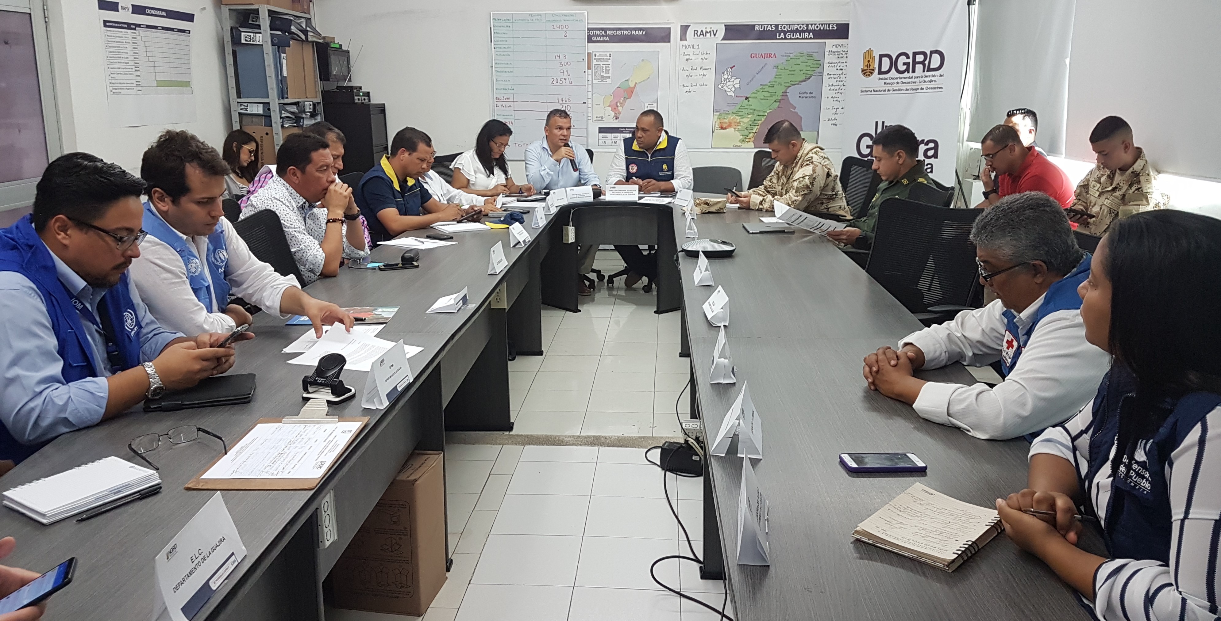 Cancillería participó en PMU de frontera en Riohacha donde se analizaron medidas y estrategias para atender la situación migratoria que sigue en aumento en La Guajira