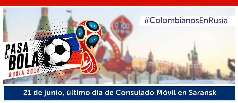 El 21 de junio, último día de Consulado Móvil en Saransk
