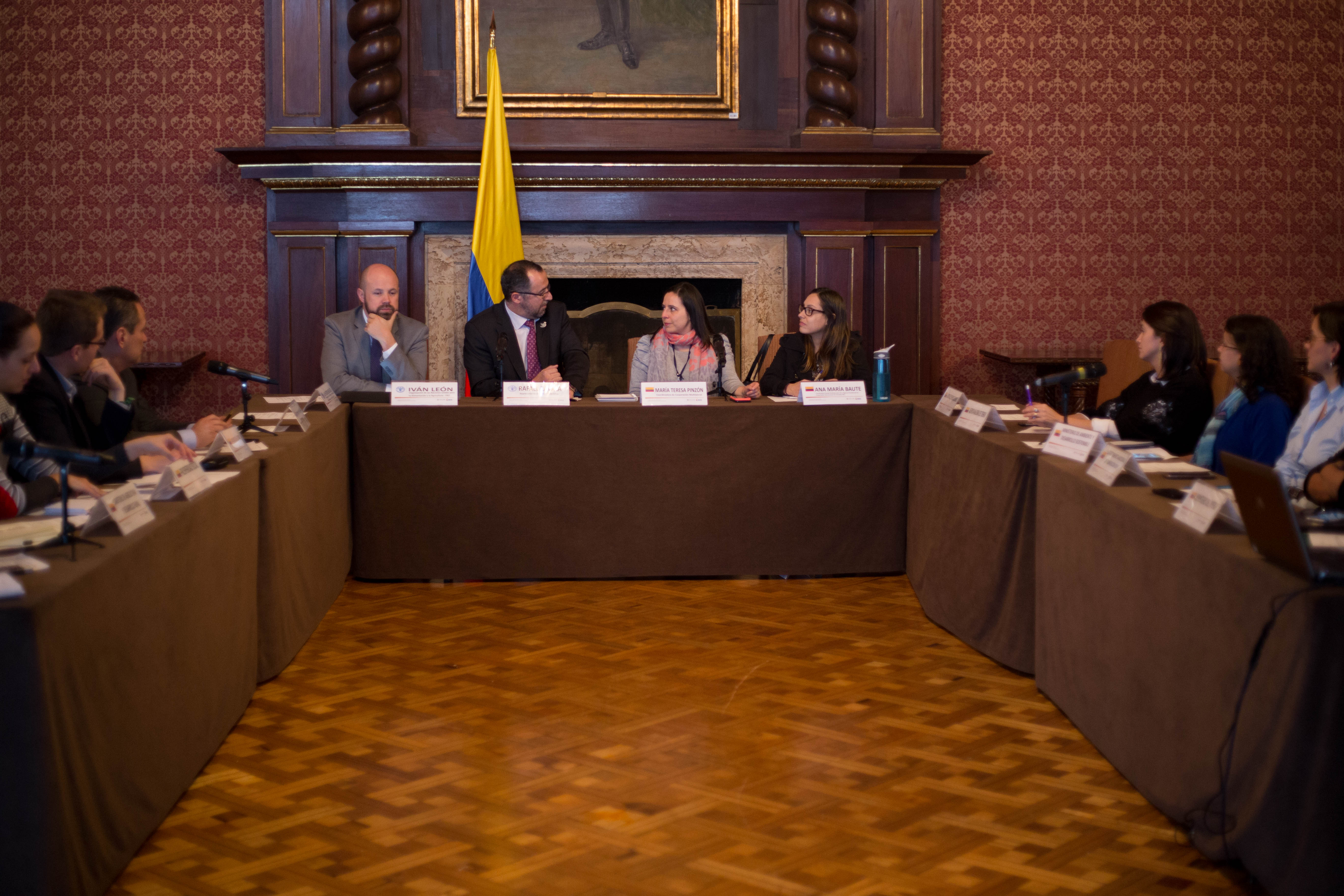 La Organización de las Naciones Unidas para la Alimentación y la Agricultura presentó en la Cancillería el informe de medio término sobre sus gestiones en Colombia para el período 2015-2019