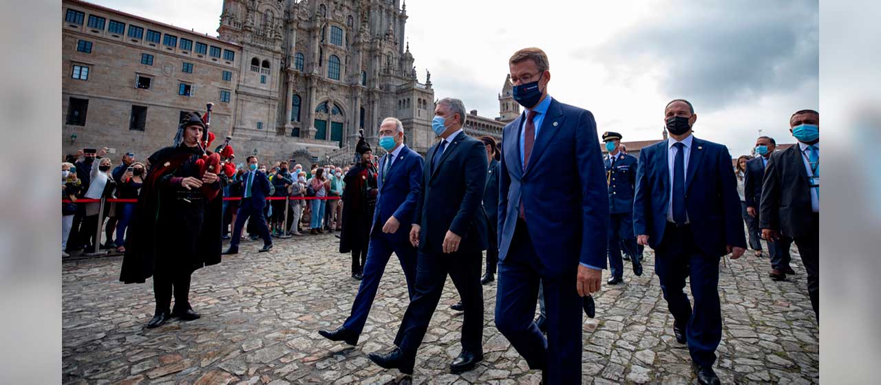 Presidente de la Comunidad de Galicia manifestó su disposición de ampliar inversión directa en Colombia