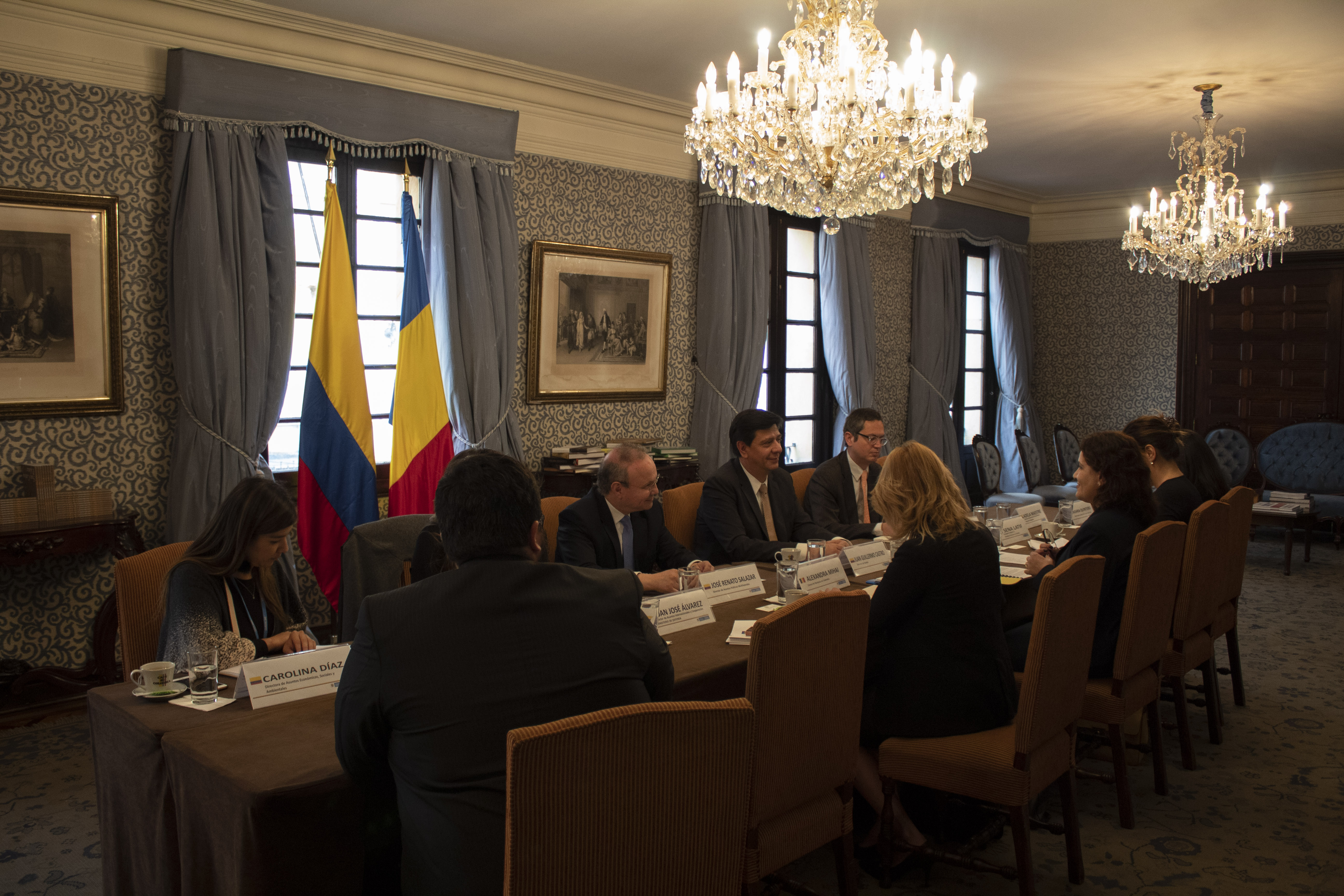 Colombia y Rumania desarrollaron reunión de Consultas Políticas 