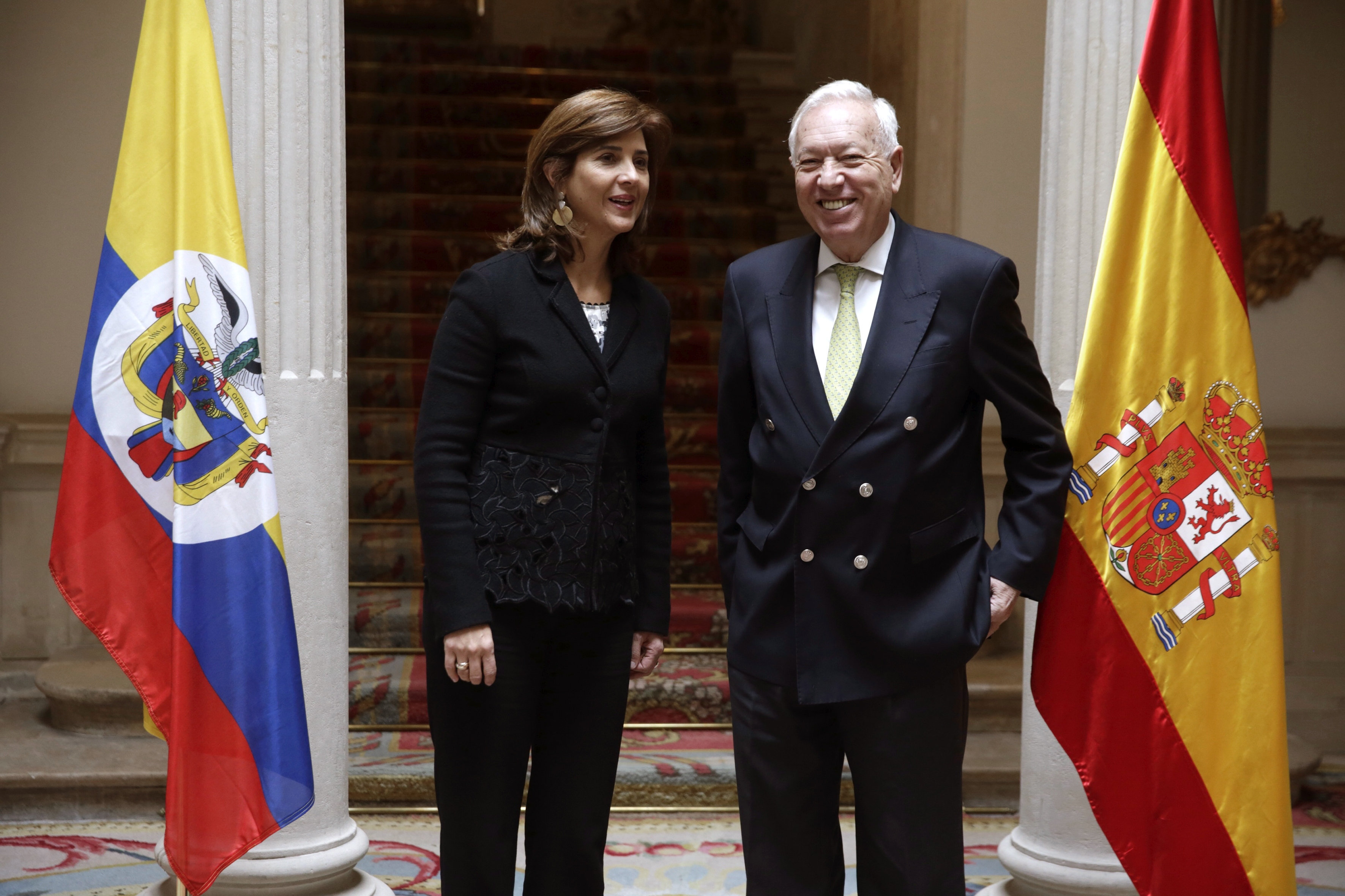 alt Canciller María Ángela Holguín sostuvo reunión bilateral con su homólogo de España, José Manuel García-Margallo