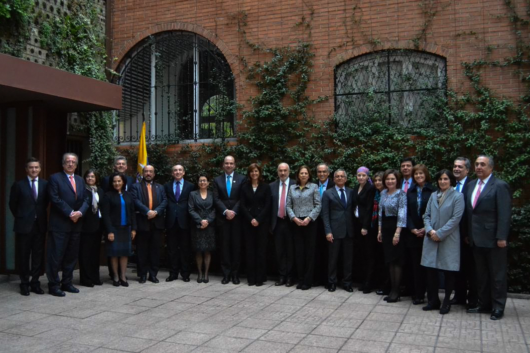 alt Canciller Holguín se reunió, en España, con los Embajadores y Jefes de Misión acreditados en Europa