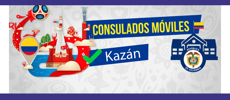 25 de junio, último día de Consulado Móvil en Kazán