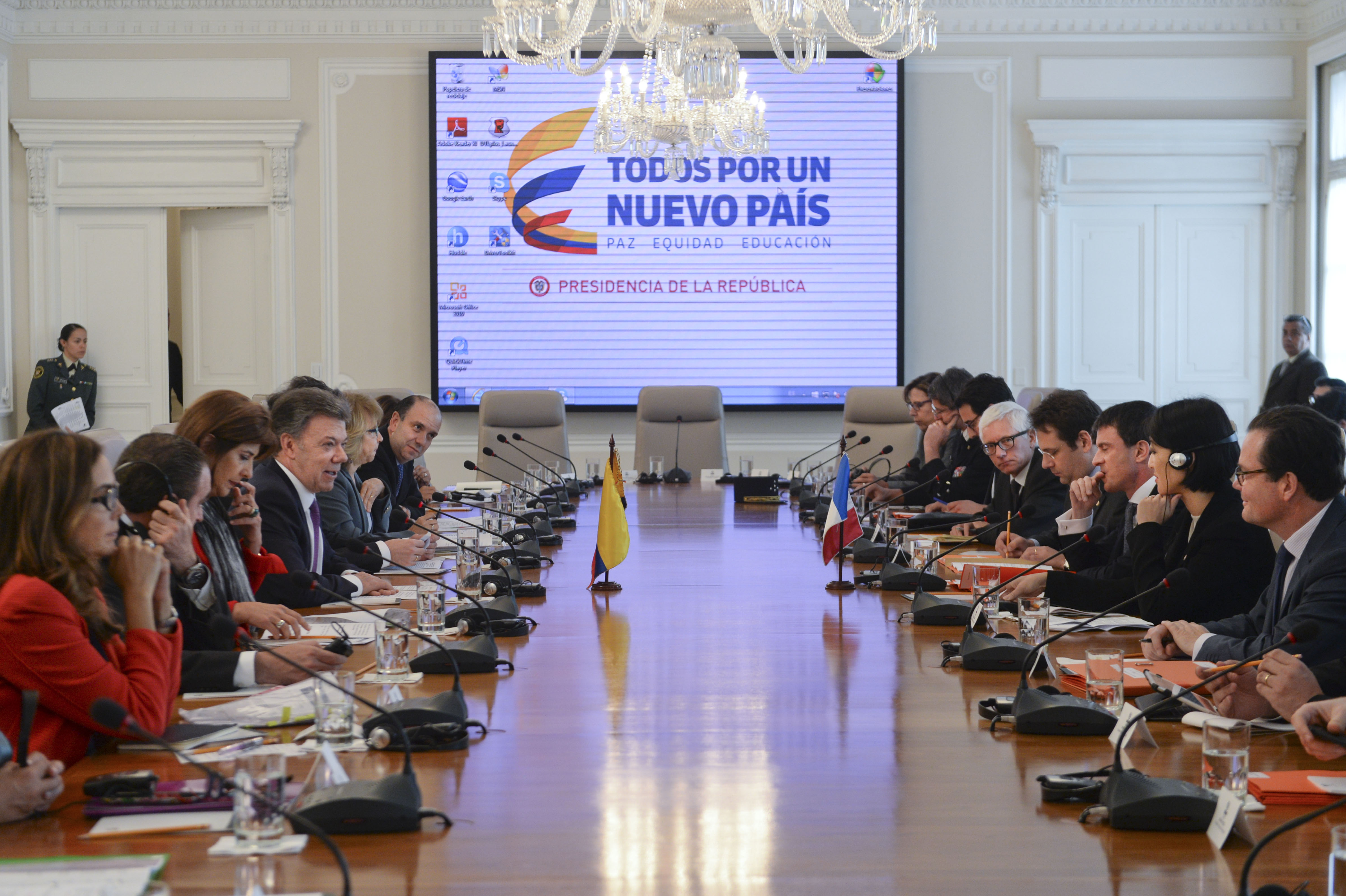 Visita del Primer Ministro de Francia