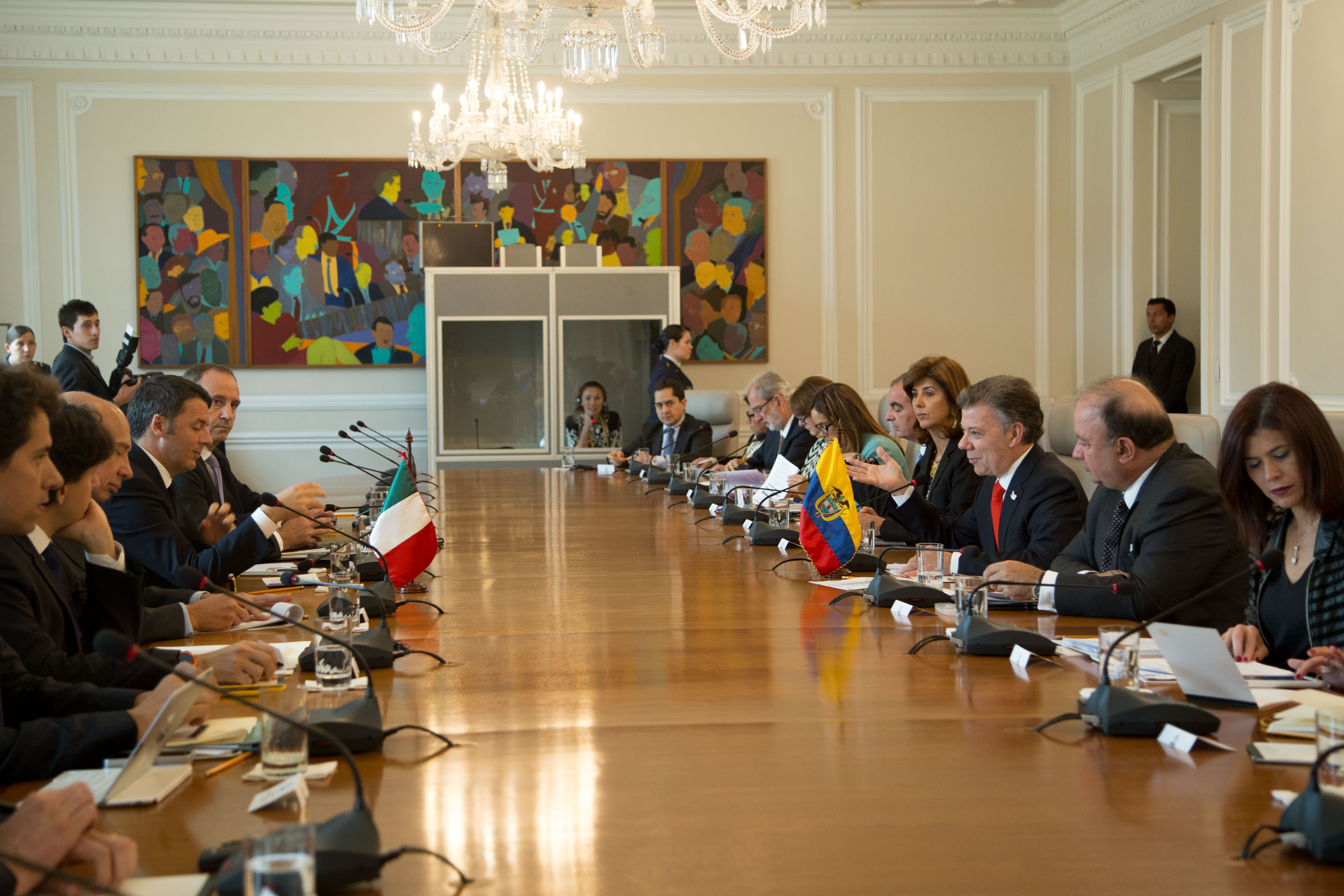 Presidente del Consejo de Ministros de la República Italiana, Matteo Renzi