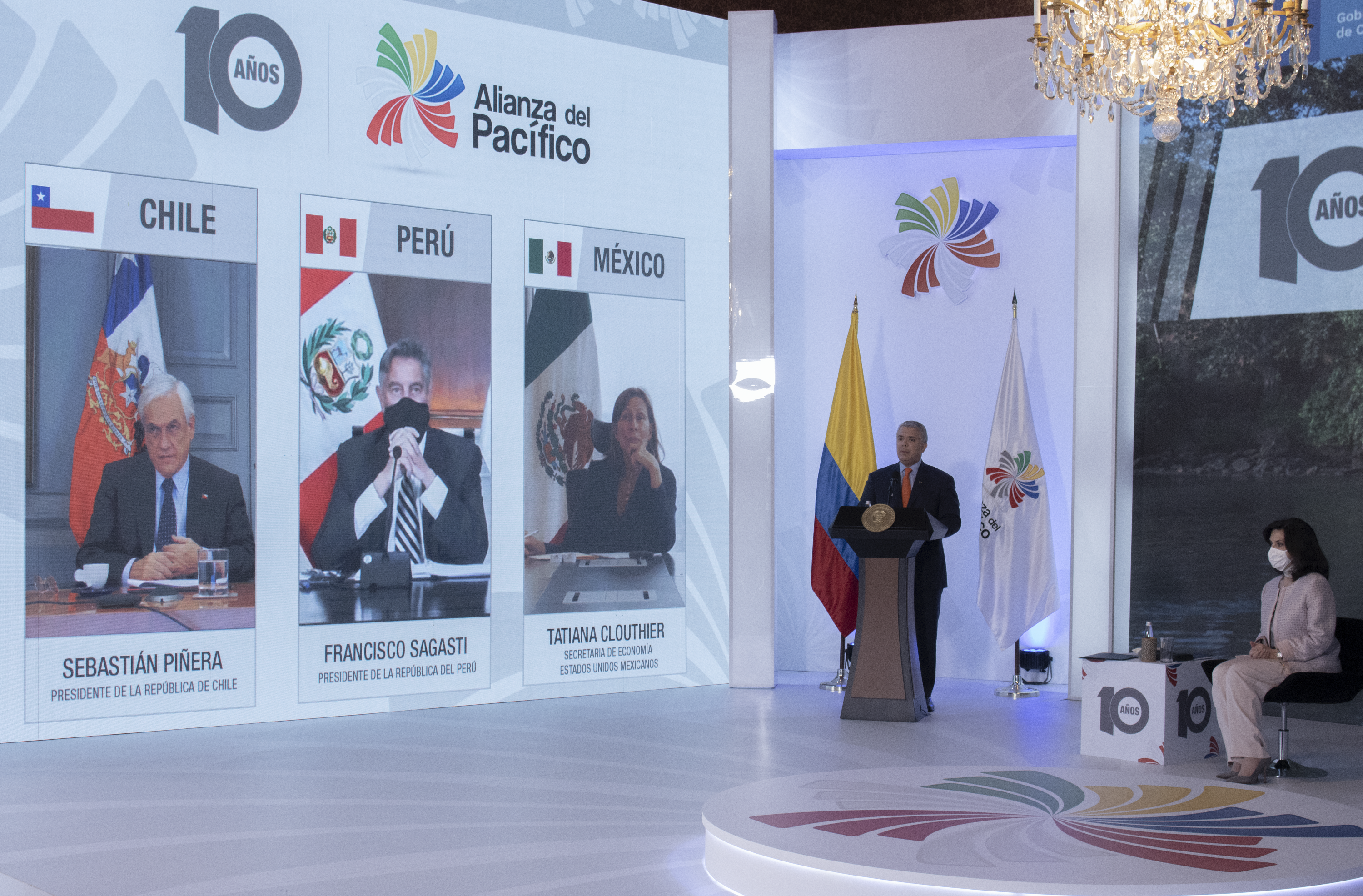 Canciller Claudia Blum ratificó el compromiso de Colombia con una Alianza del Pacífico  cada vez más integrada, más conectada, más global 
