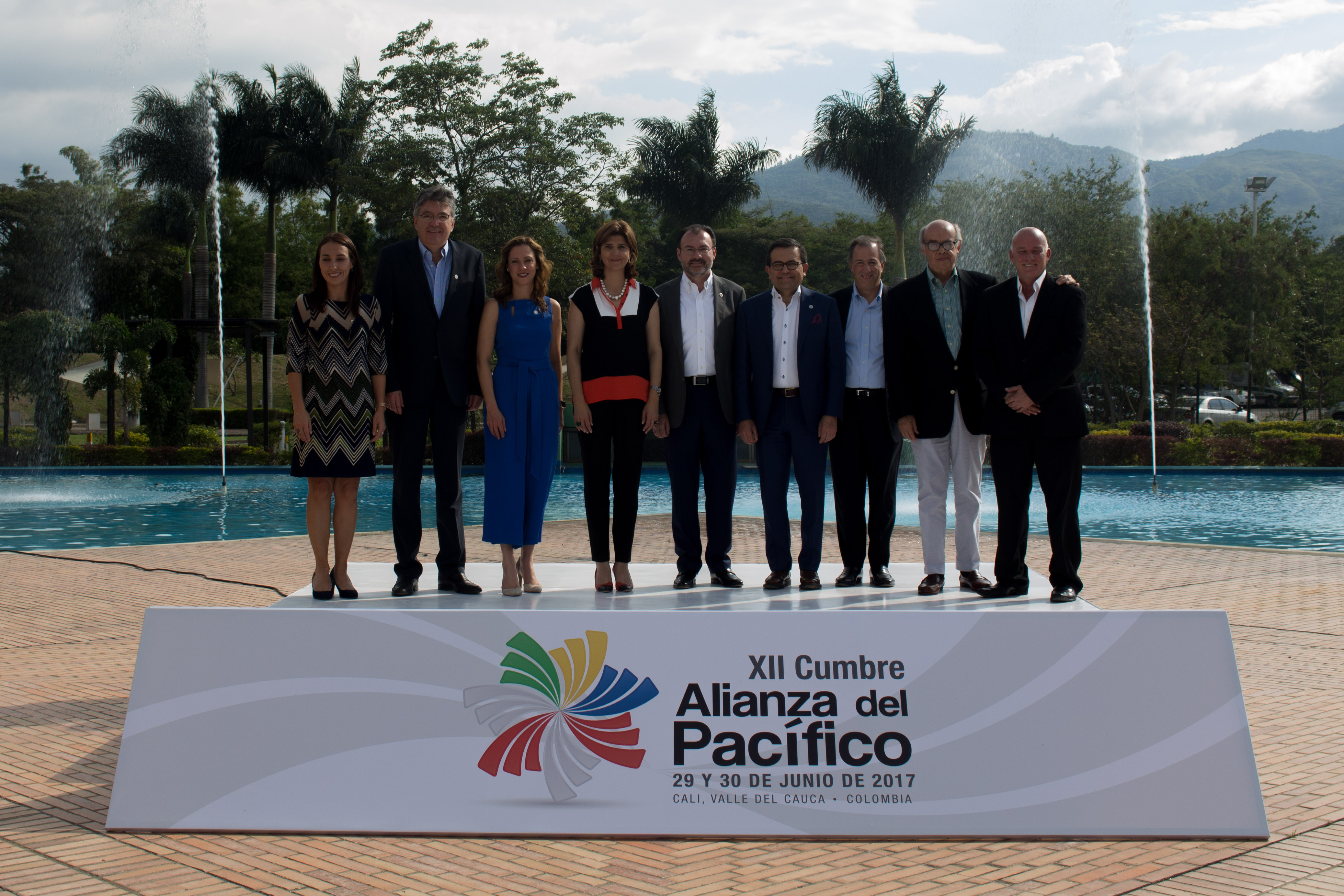 Foto oficial del Consejo de Ministros en la XII Cumbre de la AP