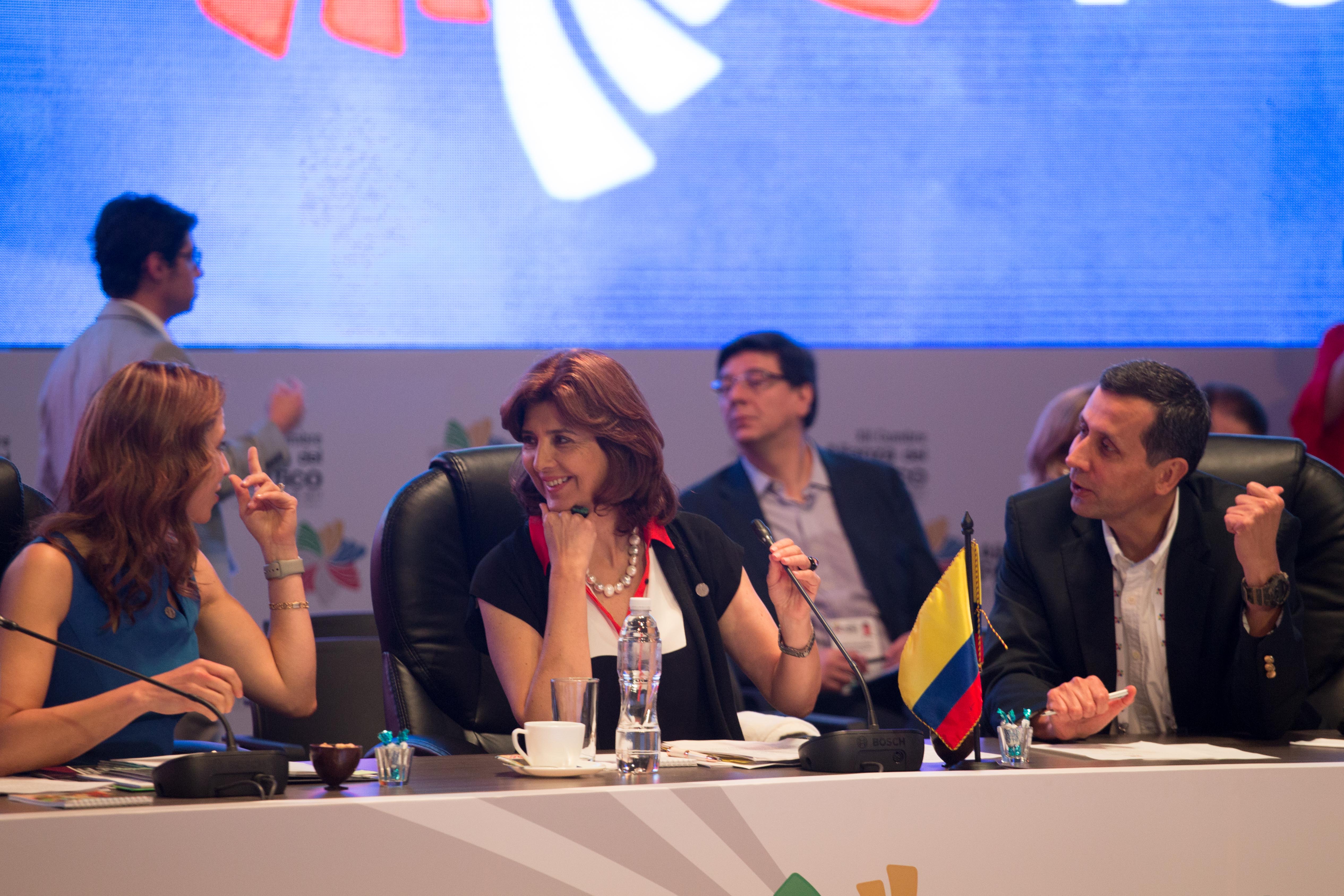 Canciller María Ángela Holguín instaló la Reunión del Consejo de Ministros 