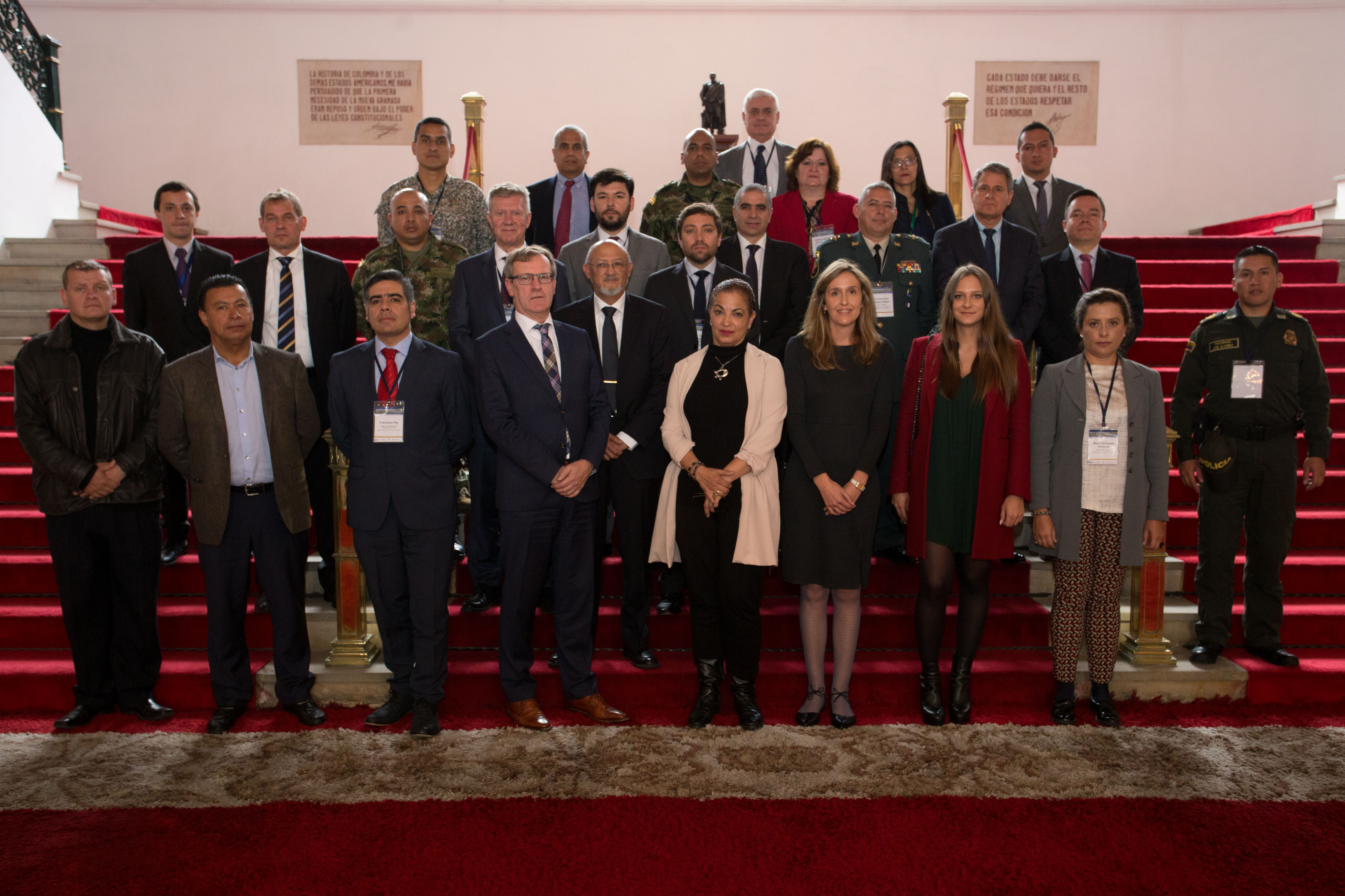 Inauguración del Taller 'El factor humano en la implementación del TCA en Colombia'