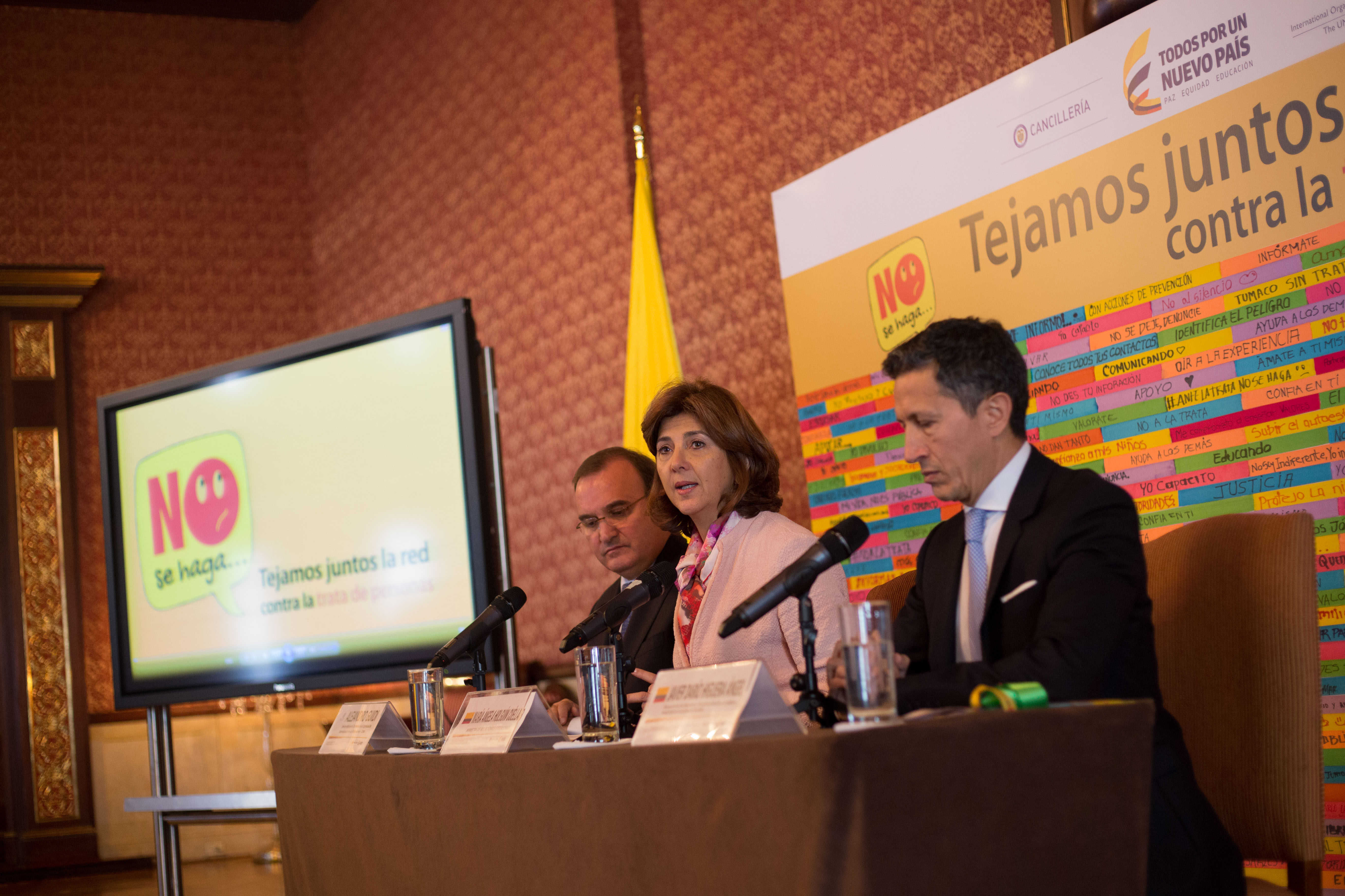 Cancillería y OIM “tejen” una red contra la trata 