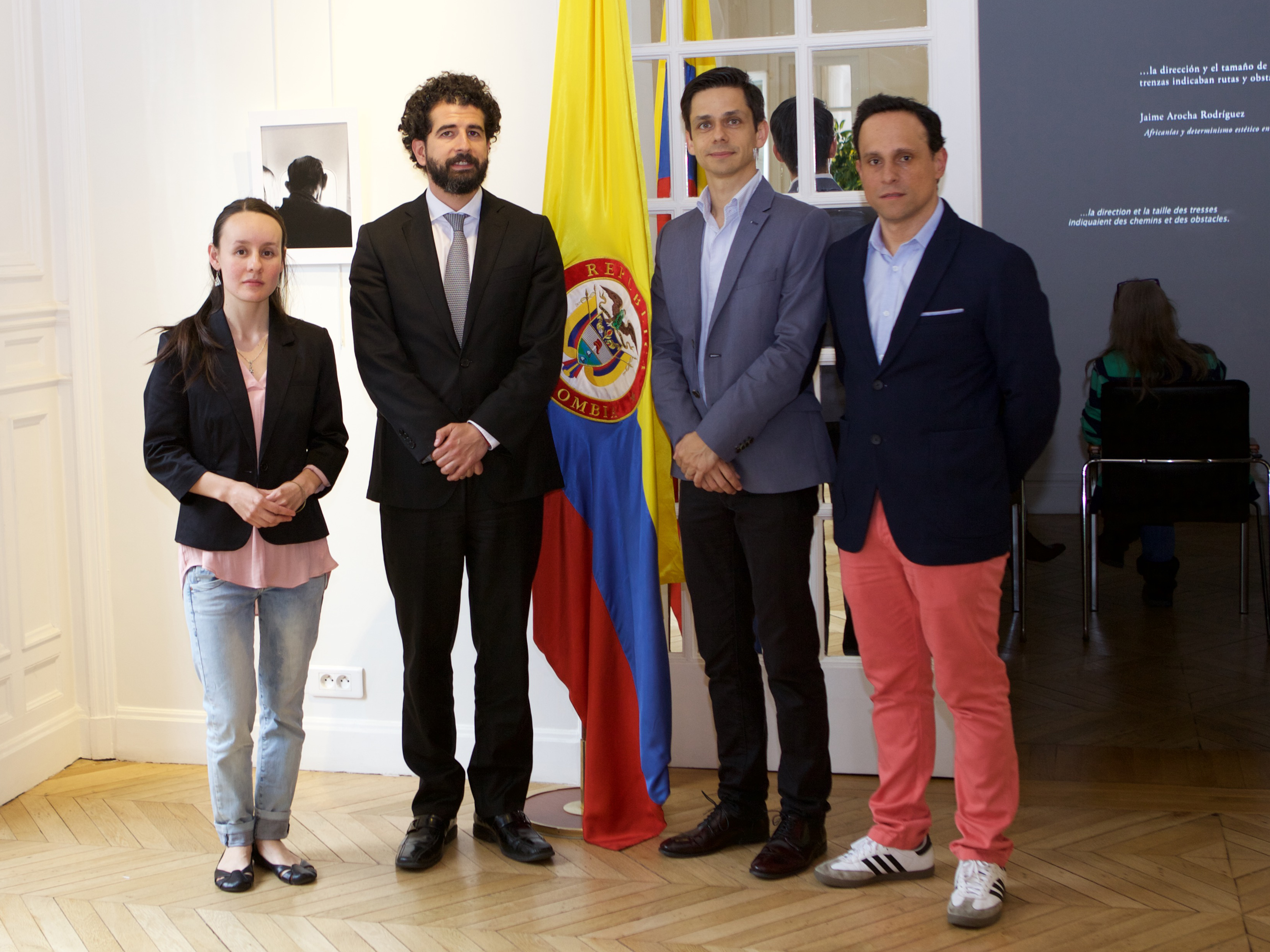 Consulado de Colombia en París inauguró con éxito la exposición 'Frontera / Diáspora: Geografías variables'