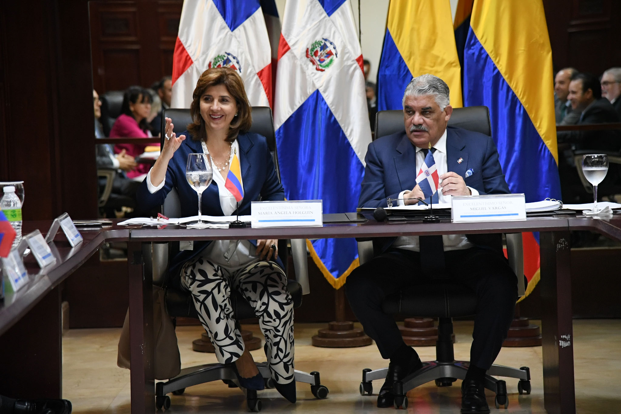 Cancilleres de Colombia y República Dominicana presidieron el Primer Mecanismo de Diálogo Político Bilateral Permanente