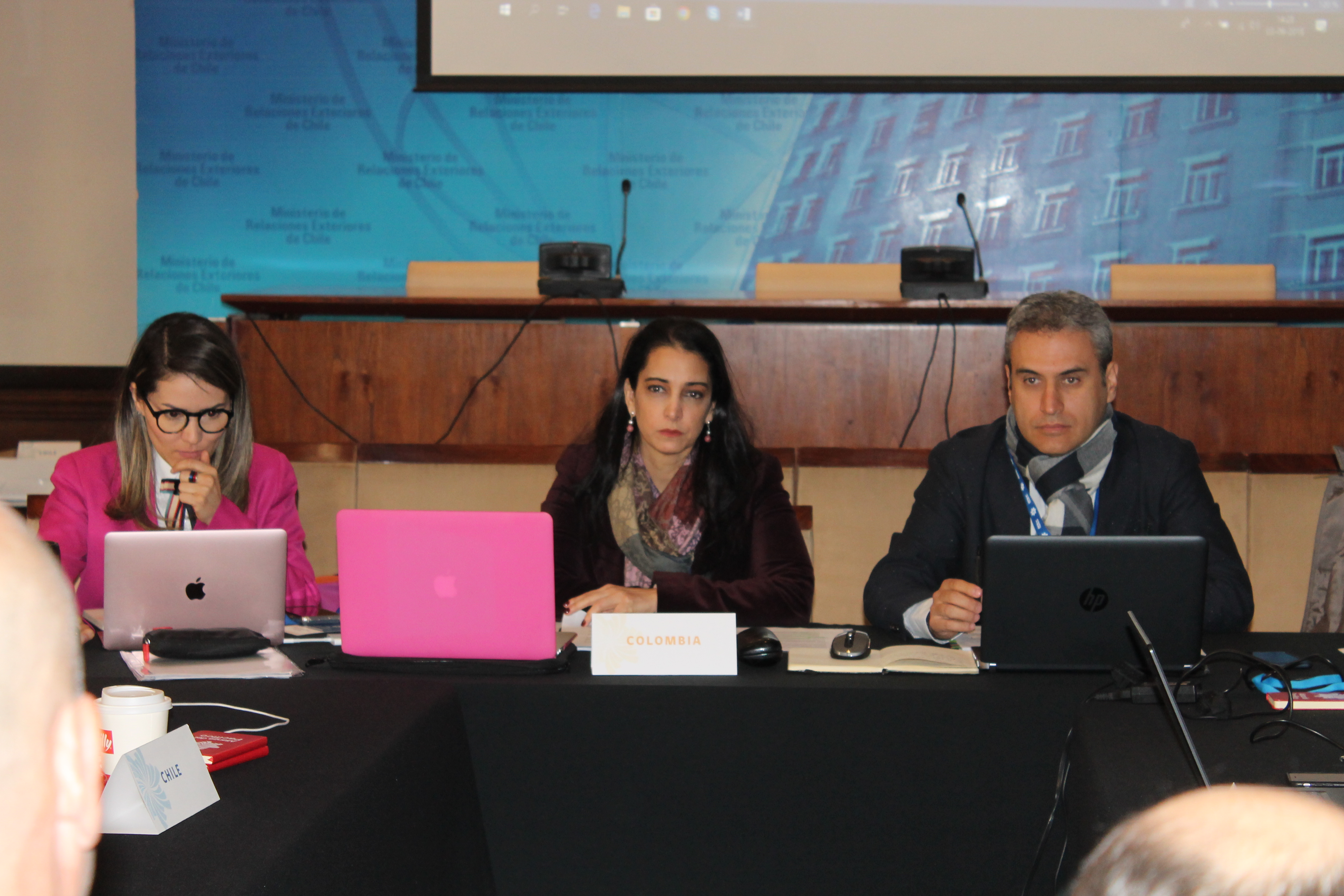 Directora de Mecanismos de Concertación e Integración Regionales y Director de Integración Económica del Ministerio de Comercio participaron en la reunión del Grupo de Relacionamiento Externo 
