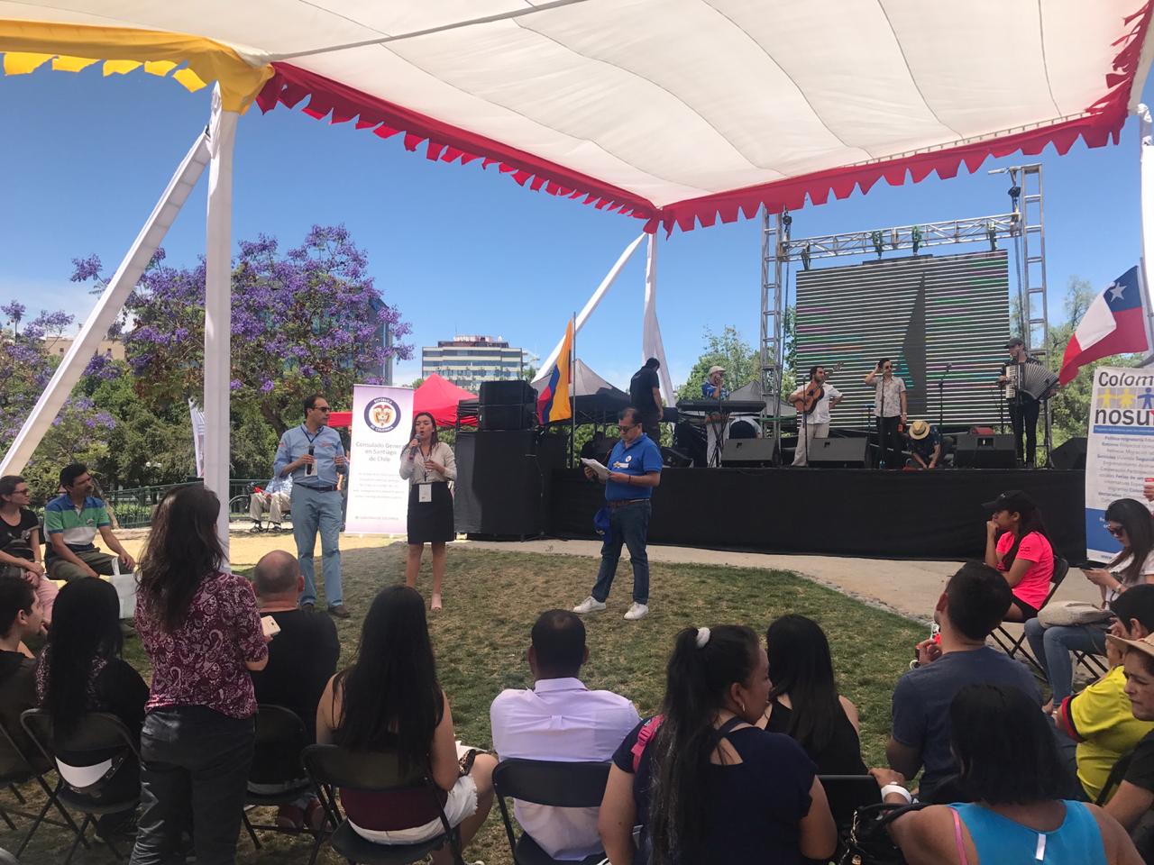Tercera Feria de Servicios para colombianos en Chile 