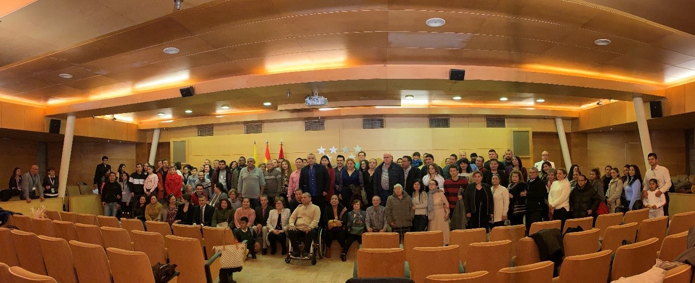 En Madrid se realizó el Encuentro Decembrino de Integración para las Víctimas del Conflicto Armado colombiano
