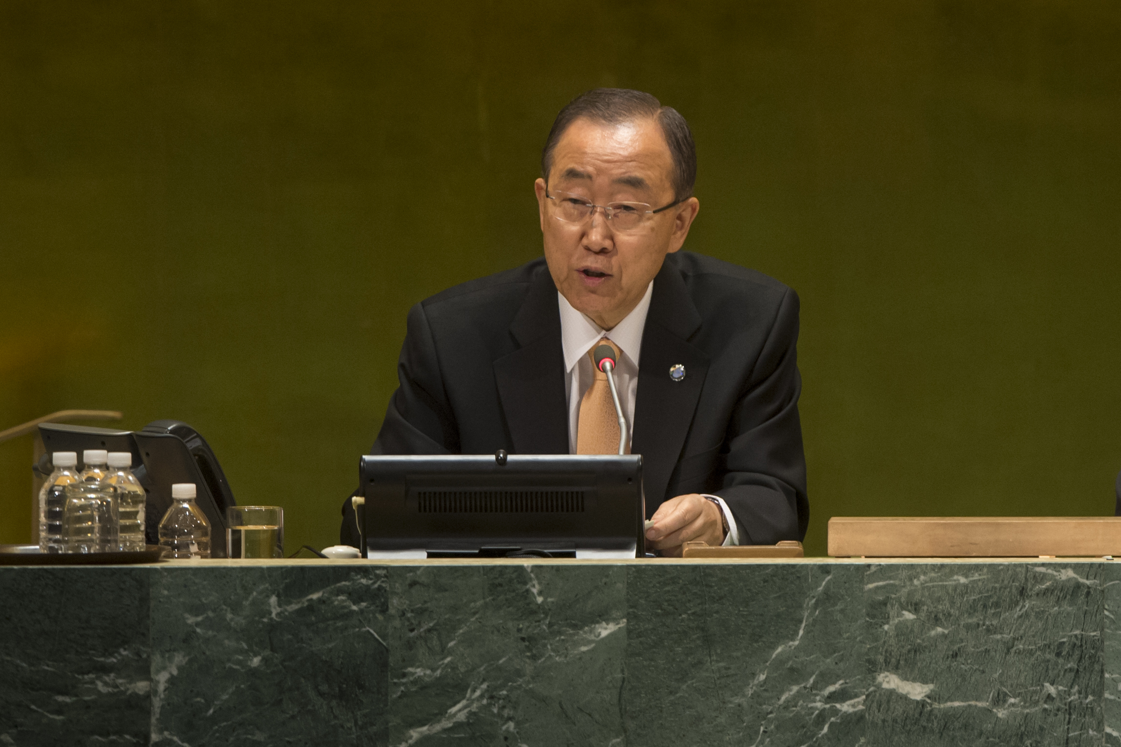 Las Naciones Unidas apoyarán al pueblo colombiano en cada paso que tome: Ban Ki-Moon durante la apertura del debate del 71° Periodo de Sesiones de la Asamblea General de las Naciones Unidas
