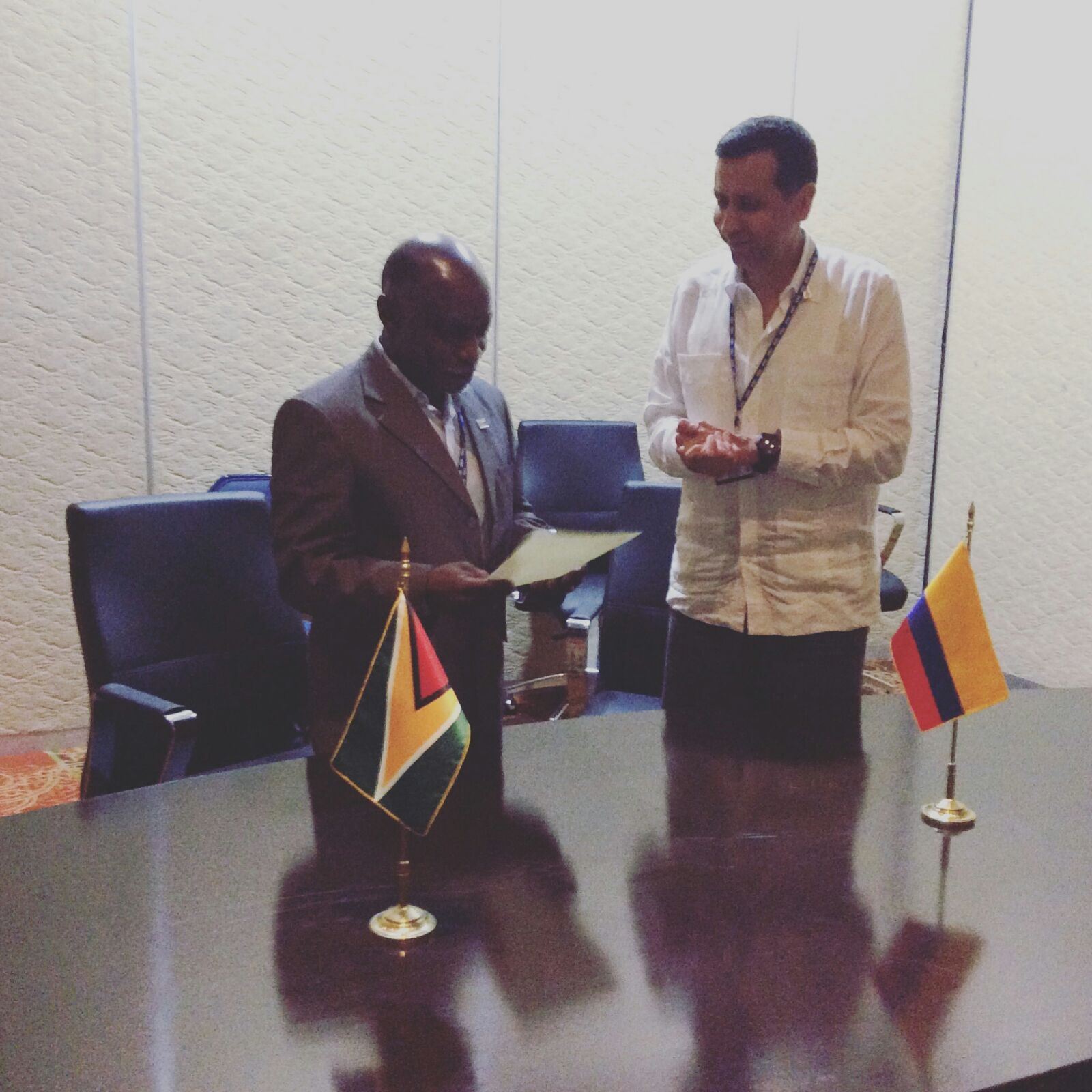 Guyana levanta el requisito de visa de corta estadía a los colombianos
