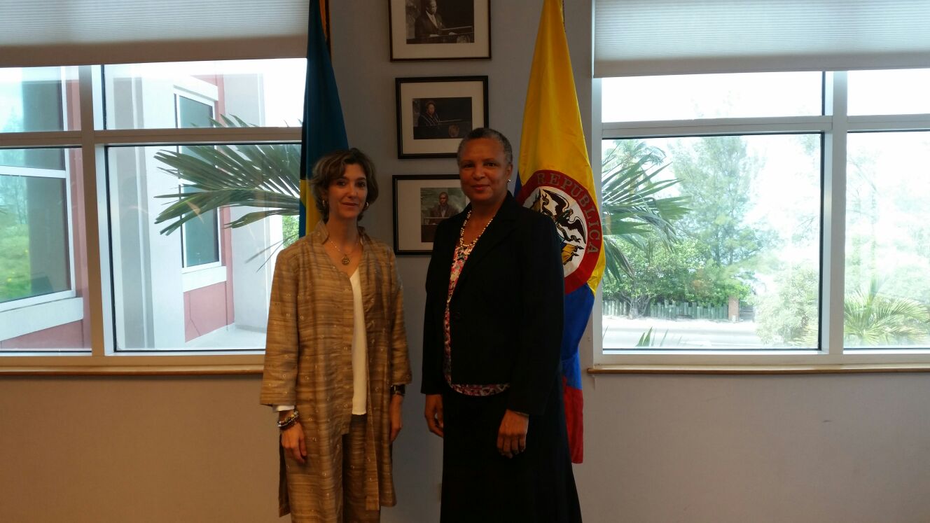 Viceministra de Relaciones Exteriores visitó Las Bahamas y San Cristóbal y Nieves con el objetivo de fortalecer la relación bilateral, el comercio y la cooperación técnica y científica