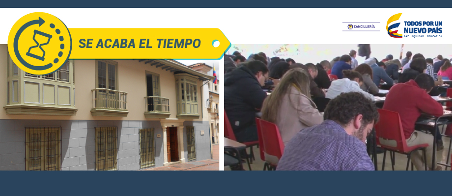 Este viernes vence plazo para que los colombianos se inscriban al concurso de ingreso a la carrera diplomática de nuestro país