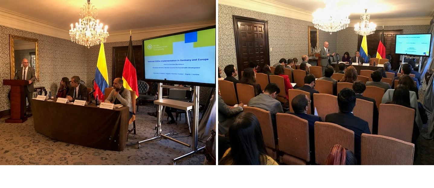 Academia diplomática ofreció conferencia sobre implementación de la Agenda 2030 en Alemania y la Unión Europea