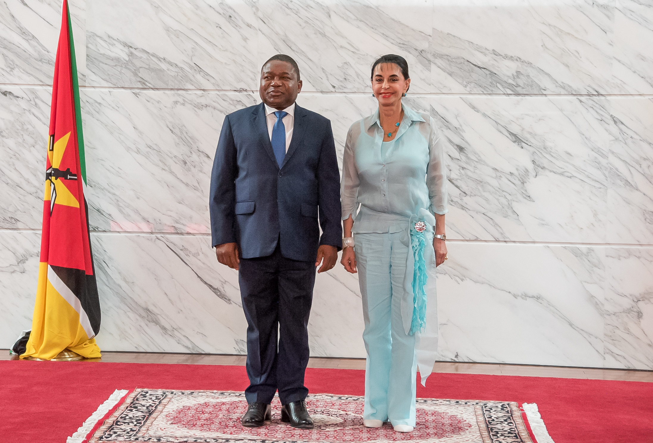 Embajadora de Colombia en Sudáfrica presentó cartas credenciales ante el Presidente de la República de Mozambique