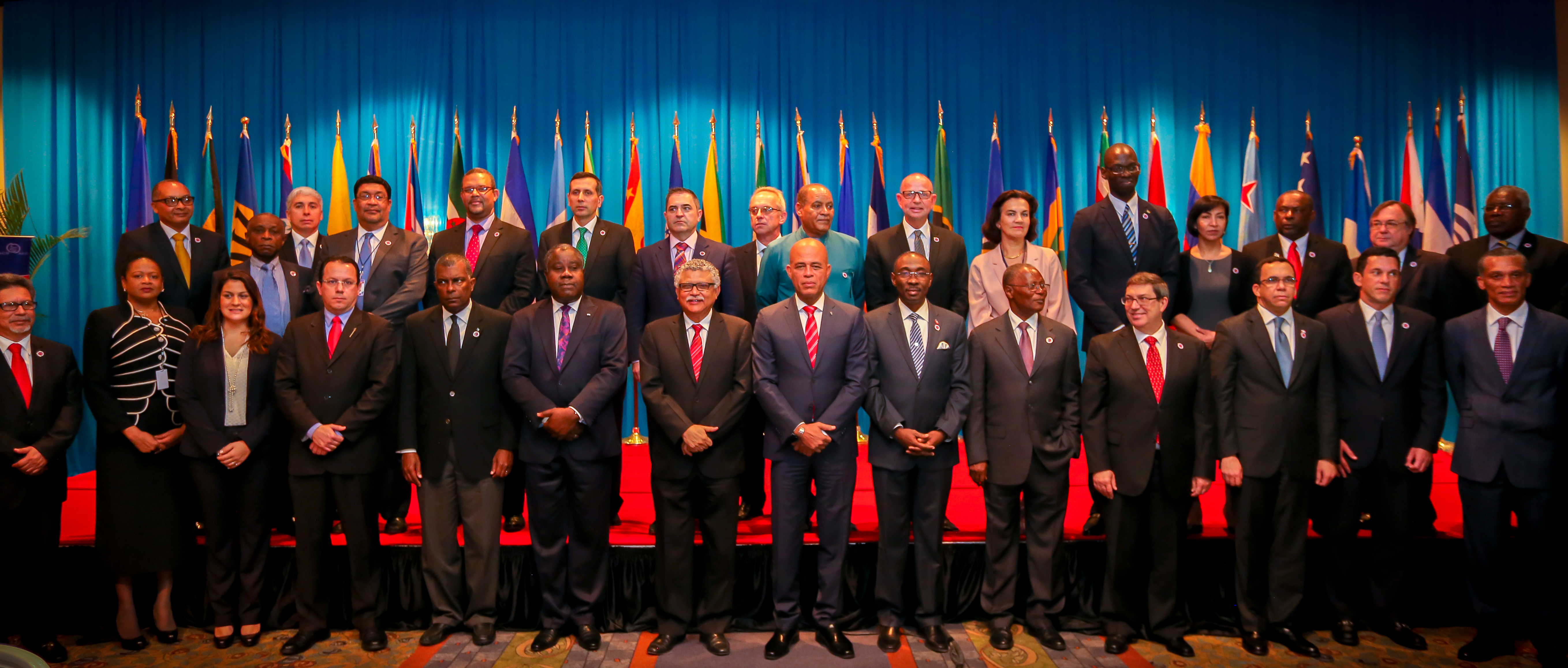 XXI reunión ordinaria del Consejo de Ministros de la Asociación de Estados del Caribe (AEC), en Haití