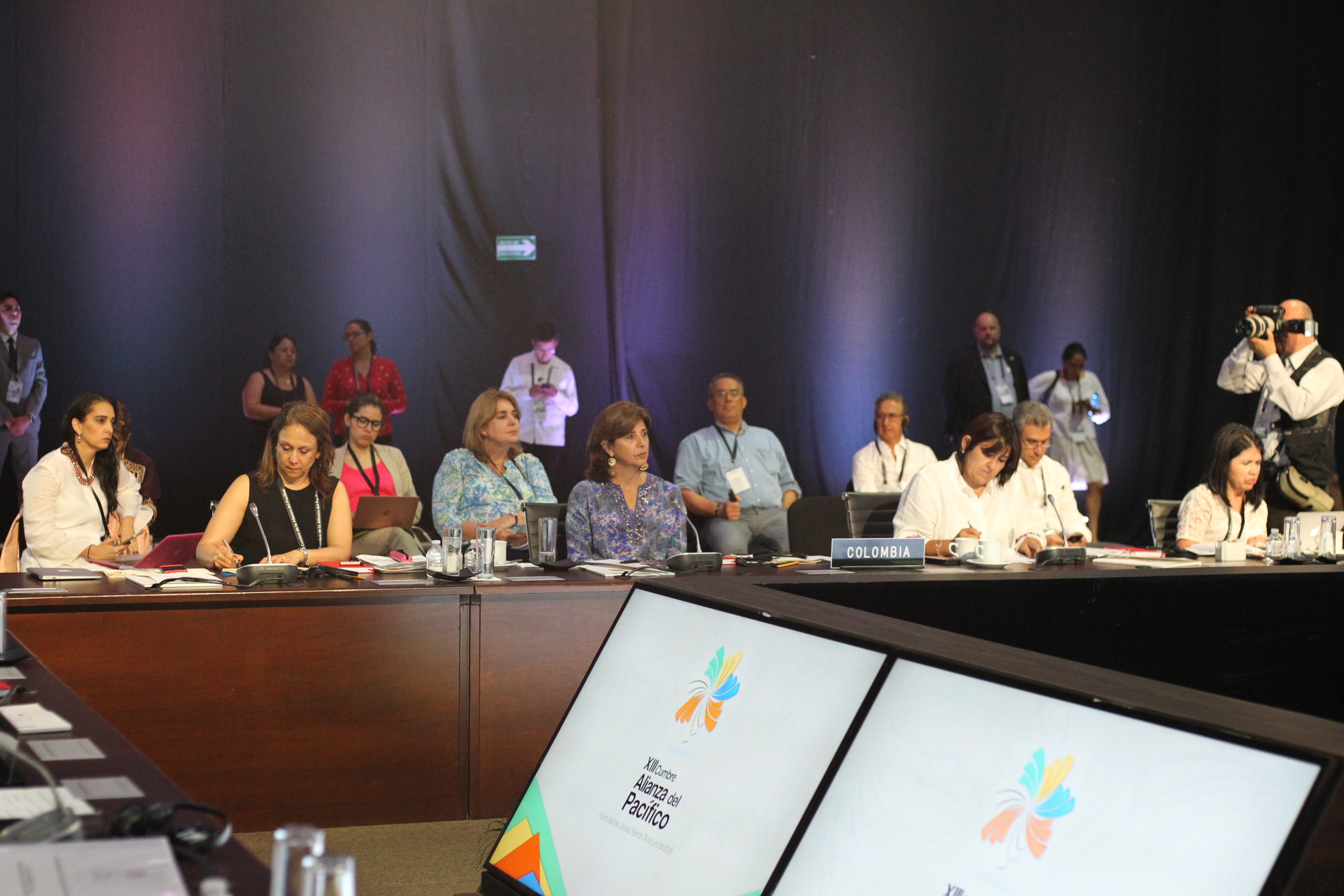 Canciller María Ángela Holguín y Ministra de Comercio, Industria y Turismo, María Lorena Gutiérrez, desarrollan agenda de trabajo con el Consejo de Ministros de la Alianza del Pacífico