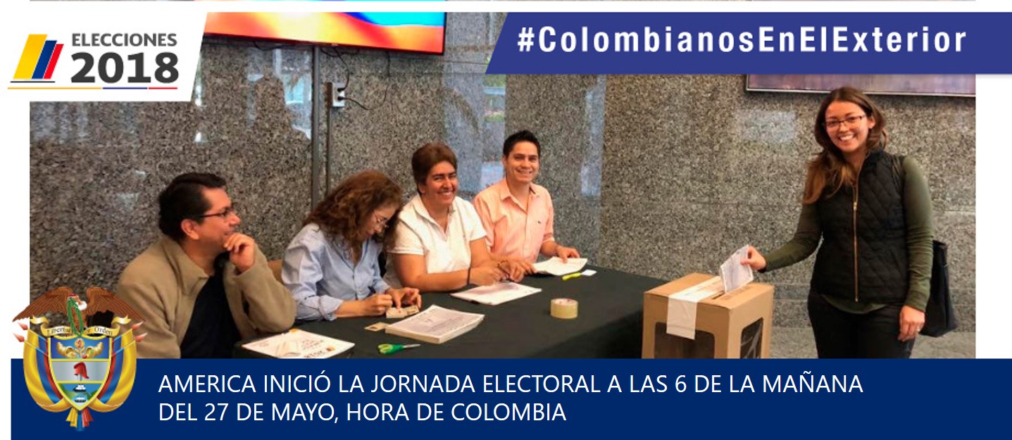 AMERICA INICIÓ LA JORNADA ELECTORAL 