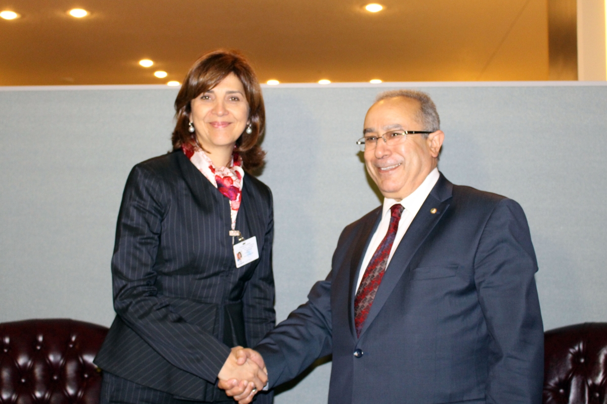 Cancilleres de Colombia y Argelia sostuvieron reunión bilateral, en el marco del 69  período de sesiones de la Asamblea General de las Naciones Unidas