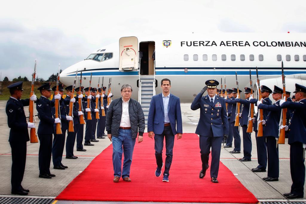 Con un mensaje de agradecimiento para el pueblo colombiano, el Presidente Iván Duque y a las Fuerzas Militares arribó a Catam el Presidente de Venezuela