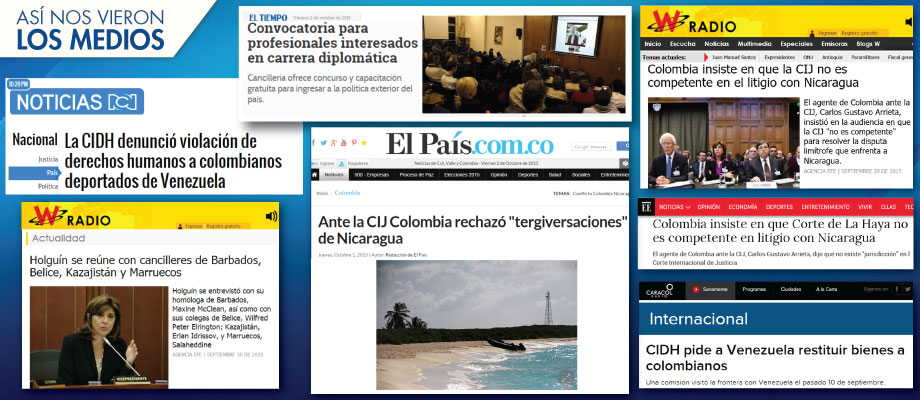Así nos vieron los medios del 28 de septiembre al 2 de octubre de 2015