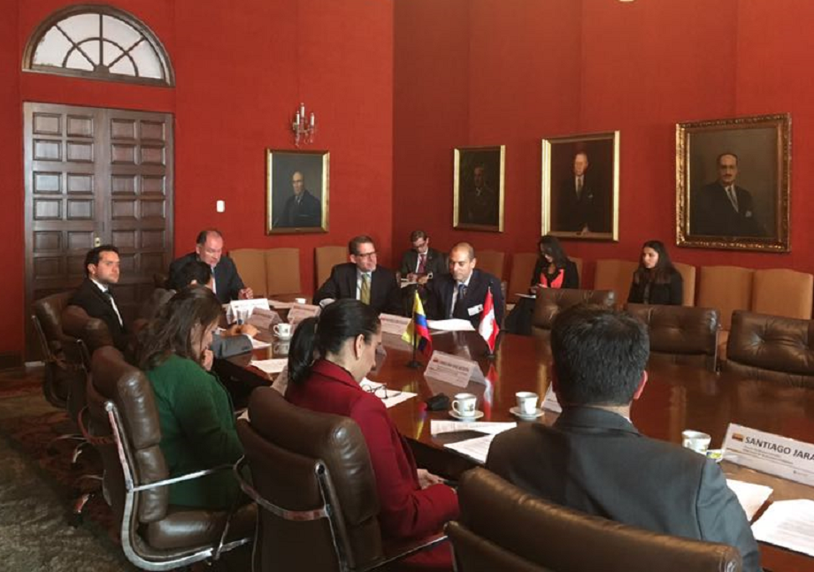 Colombia y Perú celebraron la primera reunión del Mecanismo de Coordinación en Asuntos Multilaterales 