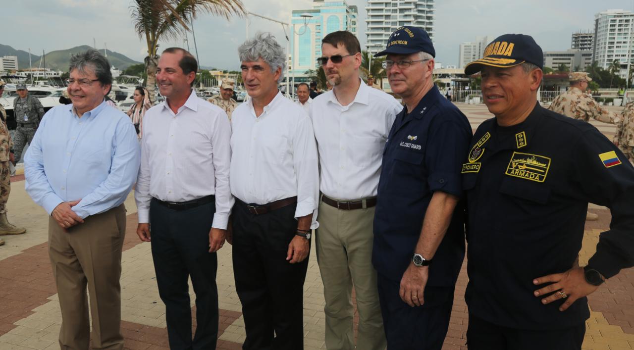 Canciller Holmes Trujillo agradeció en nombre de Colombia misión humanitaria del buque hospital USNS Comfort de la Armada de Estados Unidos