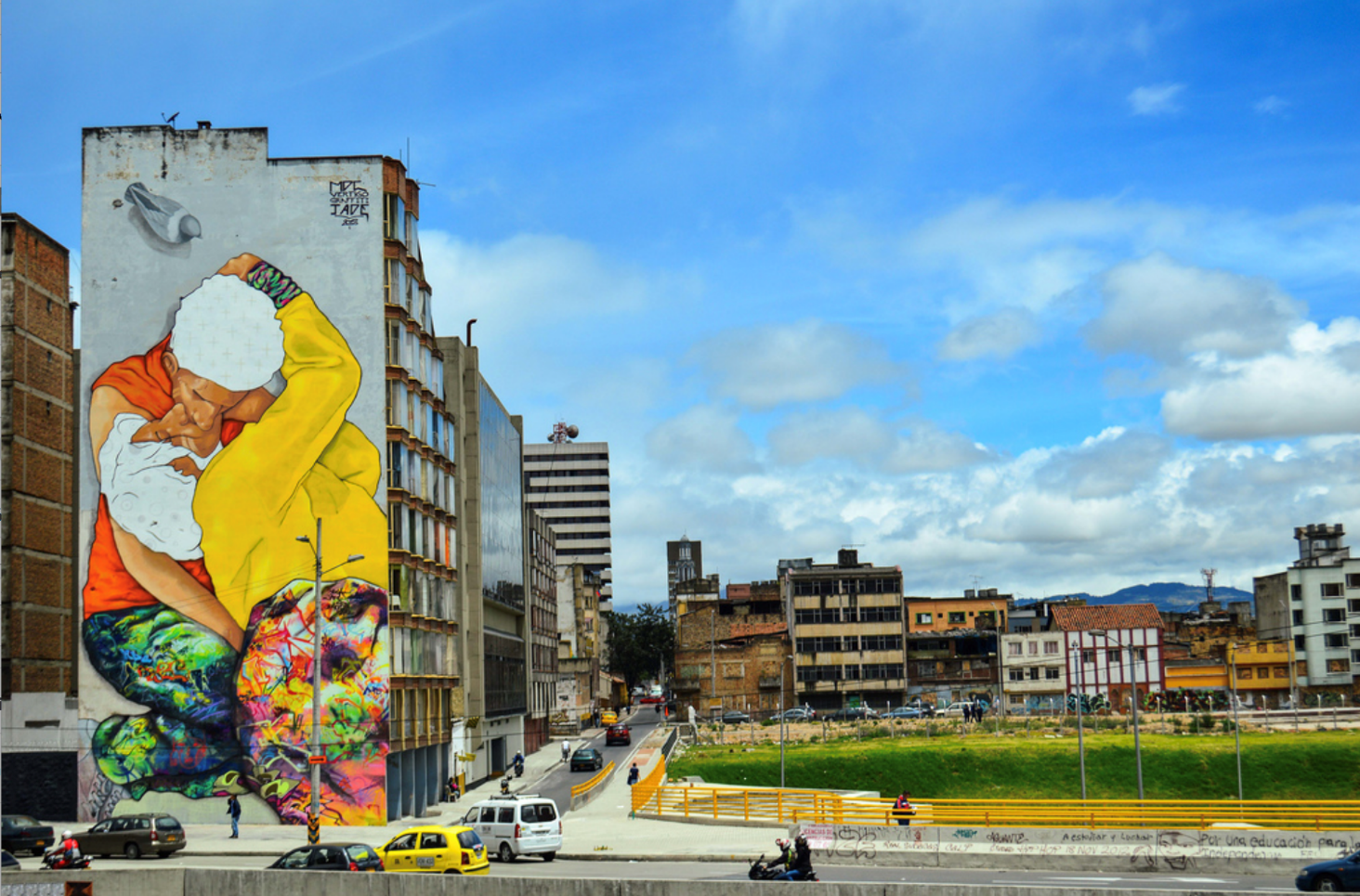 Artistas urbanos colombianos crearán una obra mural de más de 110 metros en Ottawa