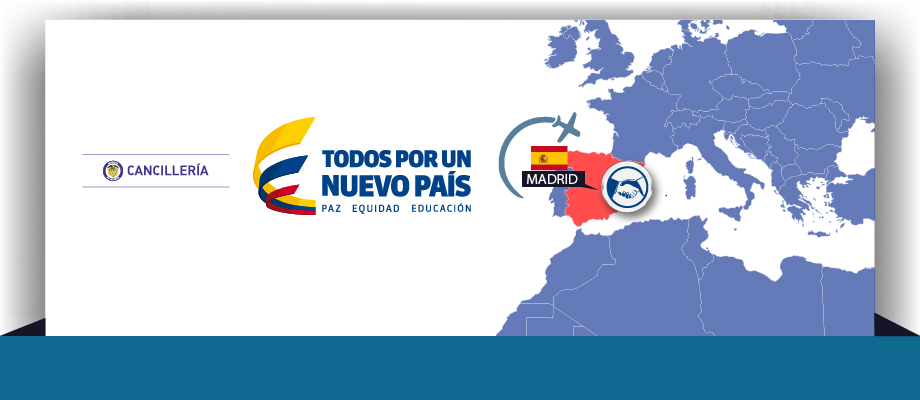 España es el tercer país que visita la Canciller Holguín 
