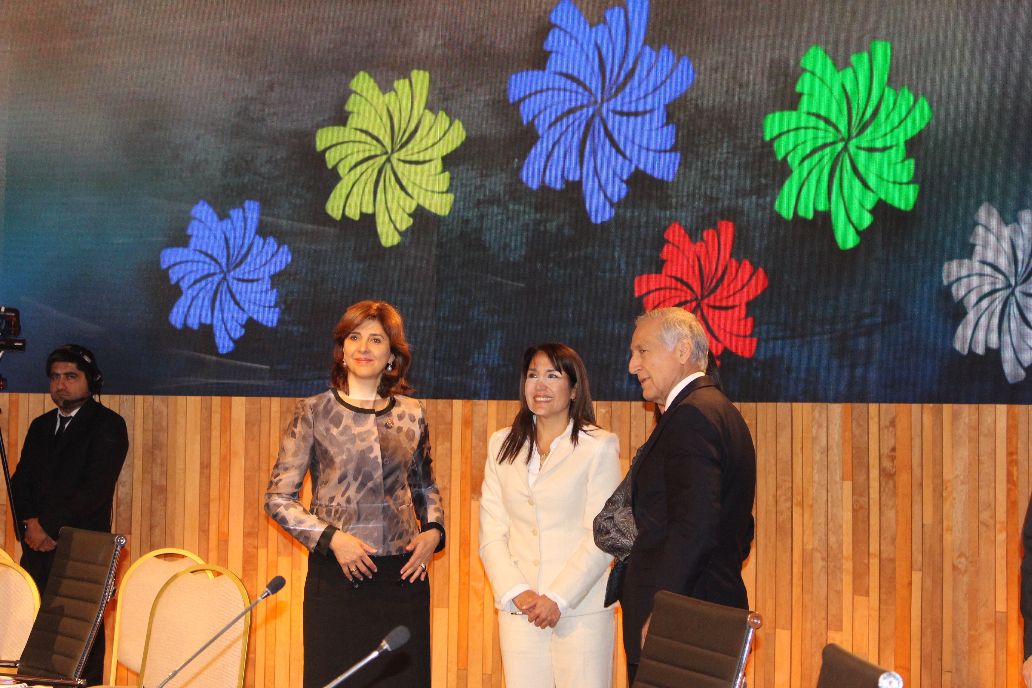 Alt: Canciller Holguín estuvo presente en la sesión plenaria de la XI Cumbre de la Alianza del Pacífico
