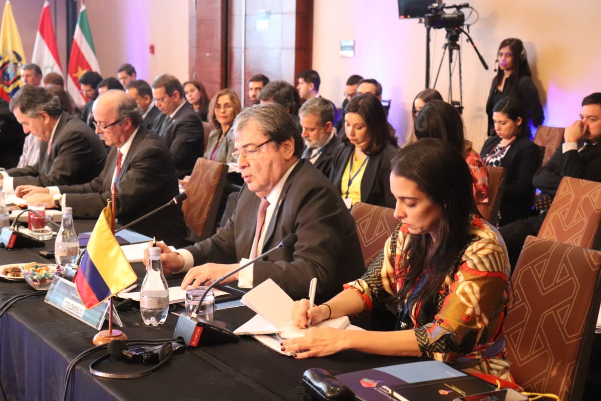 El Canciller Carlos Holmes Trujillo participó en Reunión de Ministros de Relaciones Exteriores de América del Sur