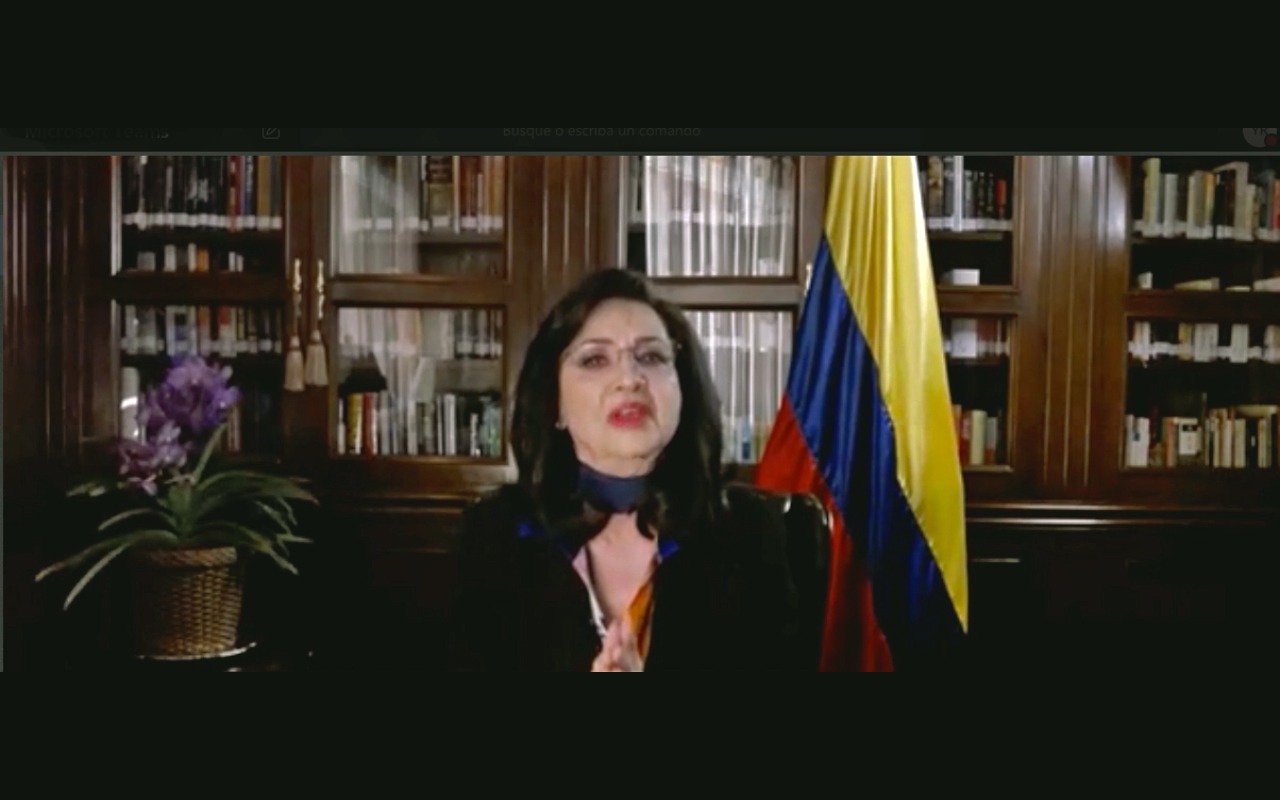 Canciller Claudia Blum lideró reunión sobre derechos humanos con embajadores de UE