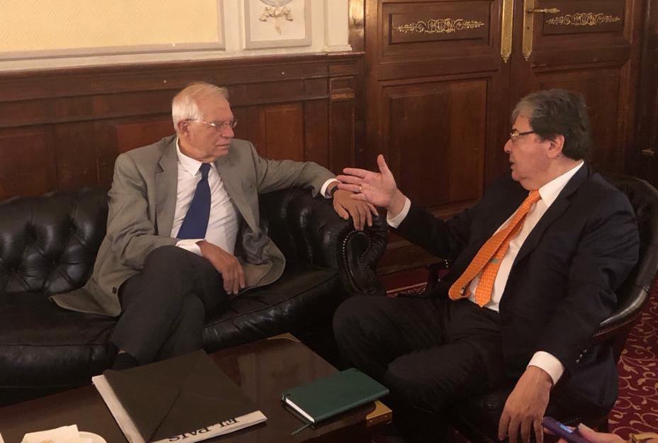Cancilleres de Colombia y España dialogaron sobre crisis migratoria venezolana y cooperación bilateral