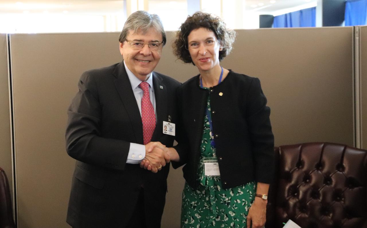 Cancilleres de Colombia y Andorra sostuvieron encuentro 