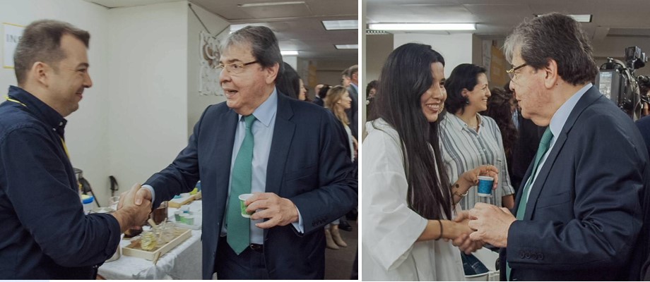 Canciller Holmes Trujillo acompañó al Presidente Iván Duque en su recorrido por la VI Feria de Servicios 