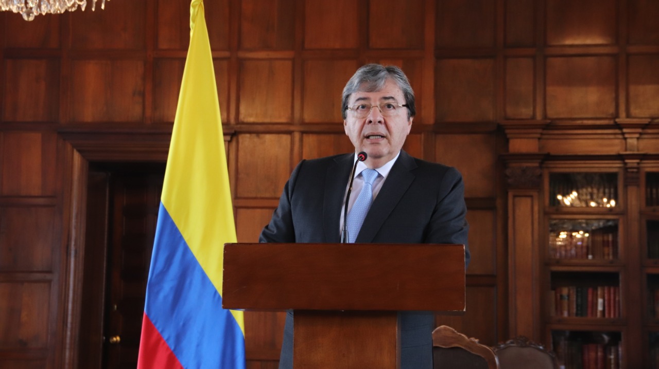 Declaración del Ministro de Relaciones Exteriores, Carlos Holmes Trujillo 