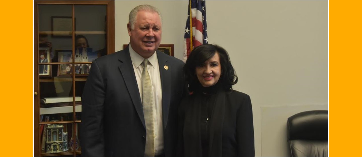 Ministra Claudia Blum se reunió con Albio Sires, Representante Demócrata a la Cámara de Estados Unidos