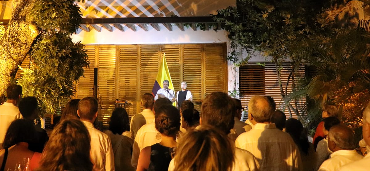 En Cartagena y en el marco del saludo al cuerpo diplomático, Canciller Carlos Holmes Trujillo ratificó iniciativa para la creación de Corte Internacional contra la Corrupción